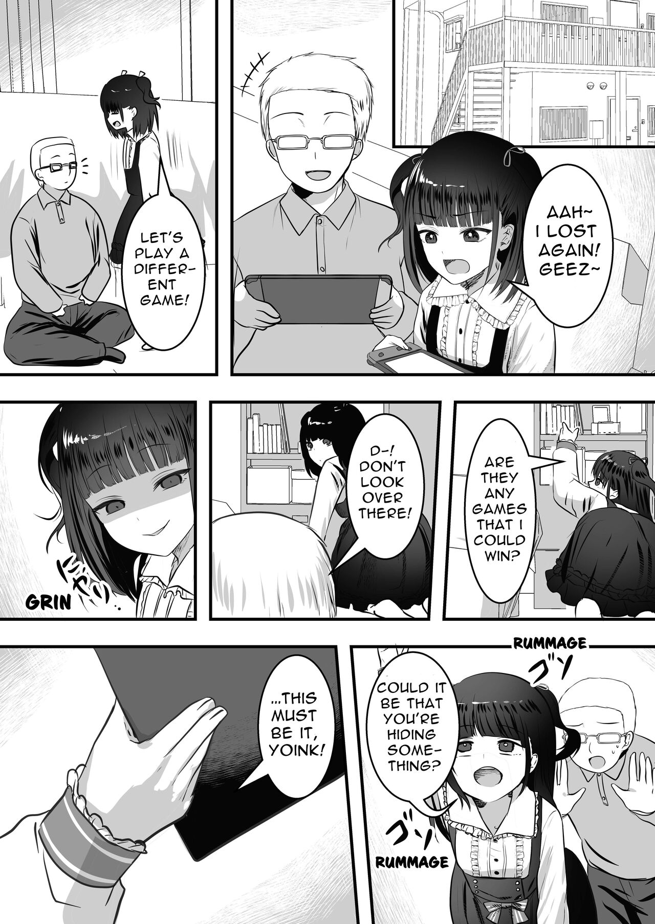 Tonari no Ie ni Mesugaki ga Hikkoshite Kita! | A Female Brat Has Moved Into The House Next Door! page 5 full