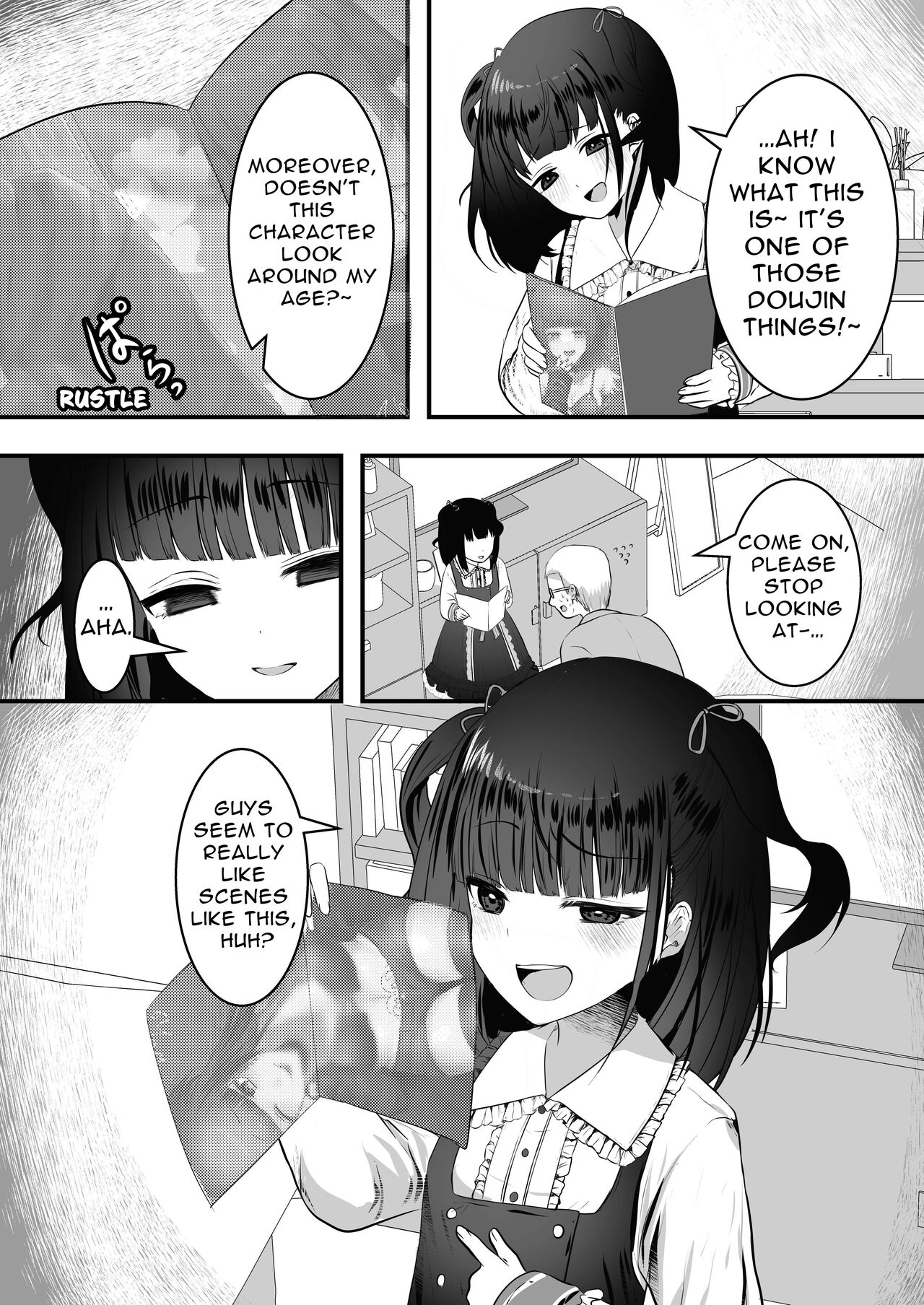 Tonari no Ie ni Mesugaki ga Hikkoshite Kita! | A Female Brat Has Moved Into The House Next Door! page 6 full