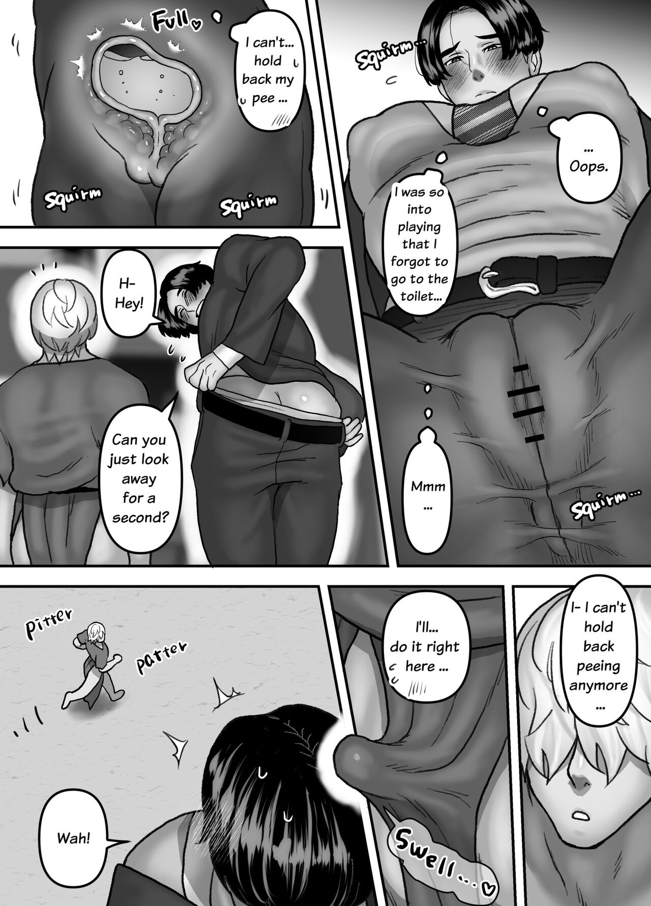 Clit Play Urethra Sex with a Tiny Man page 7 full