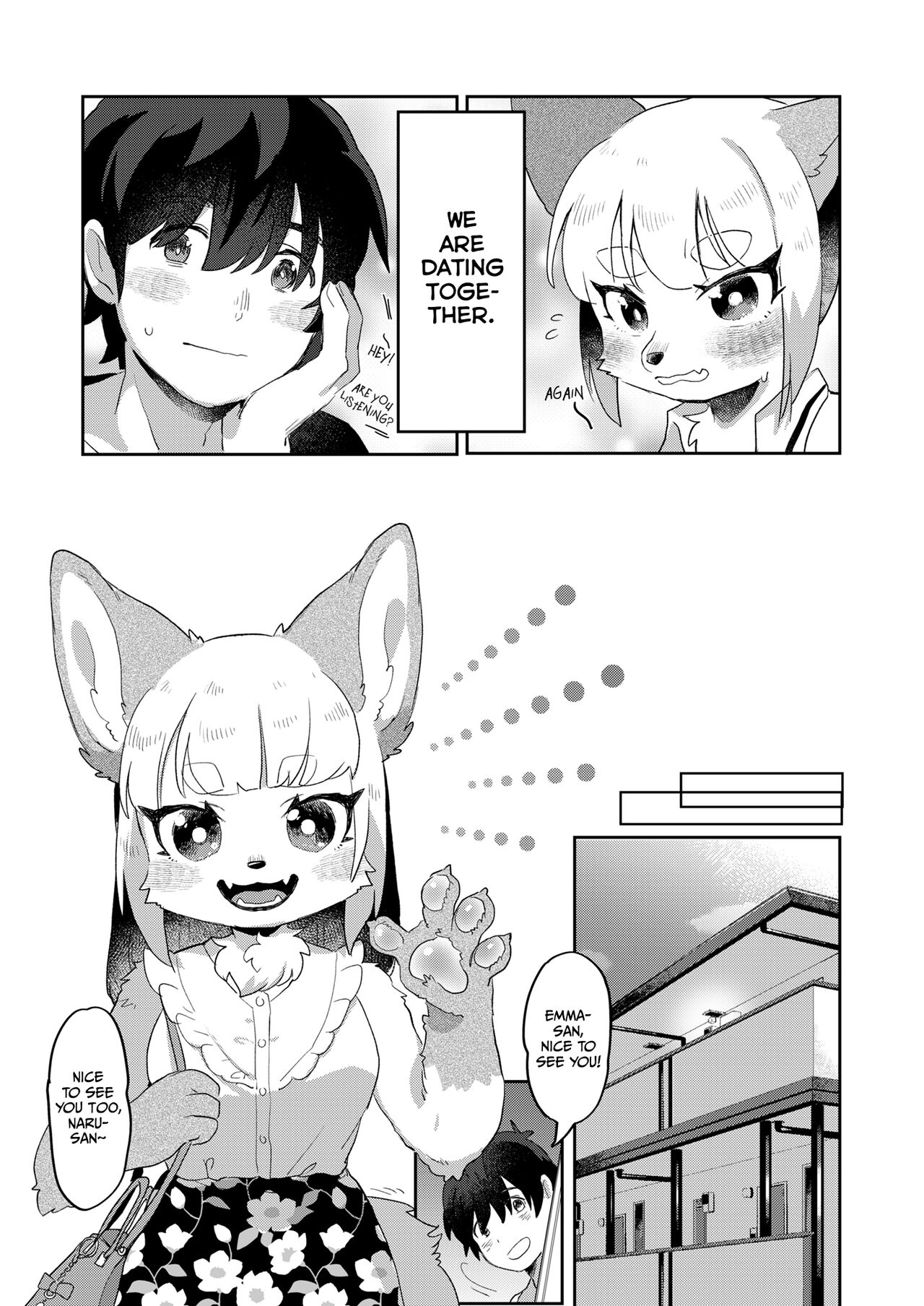 Kimi no Shippo wo Mofuritai! | I Want to Pet Your Tail Too! page 6 full