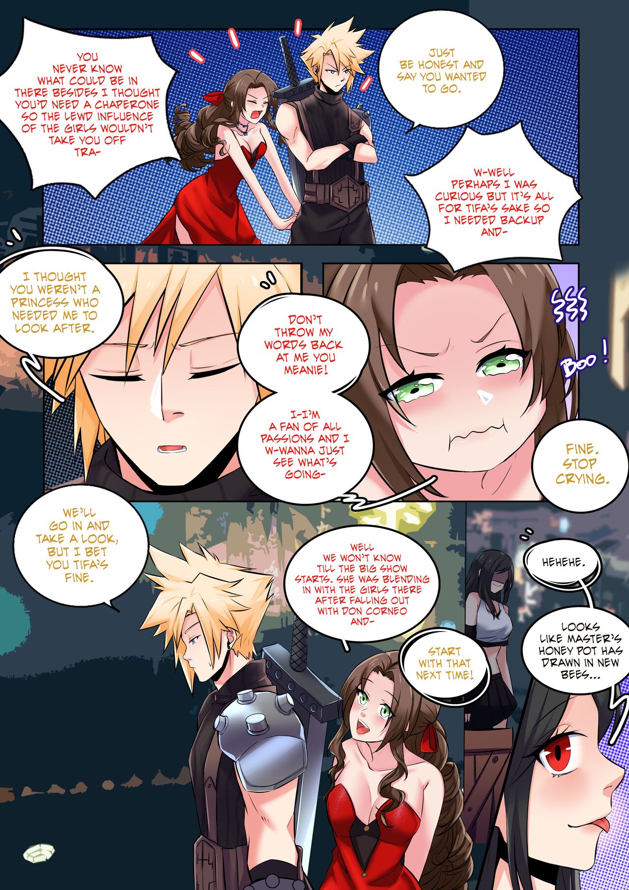 Final Fantasy 7: Honey Bee Inn page 3 full