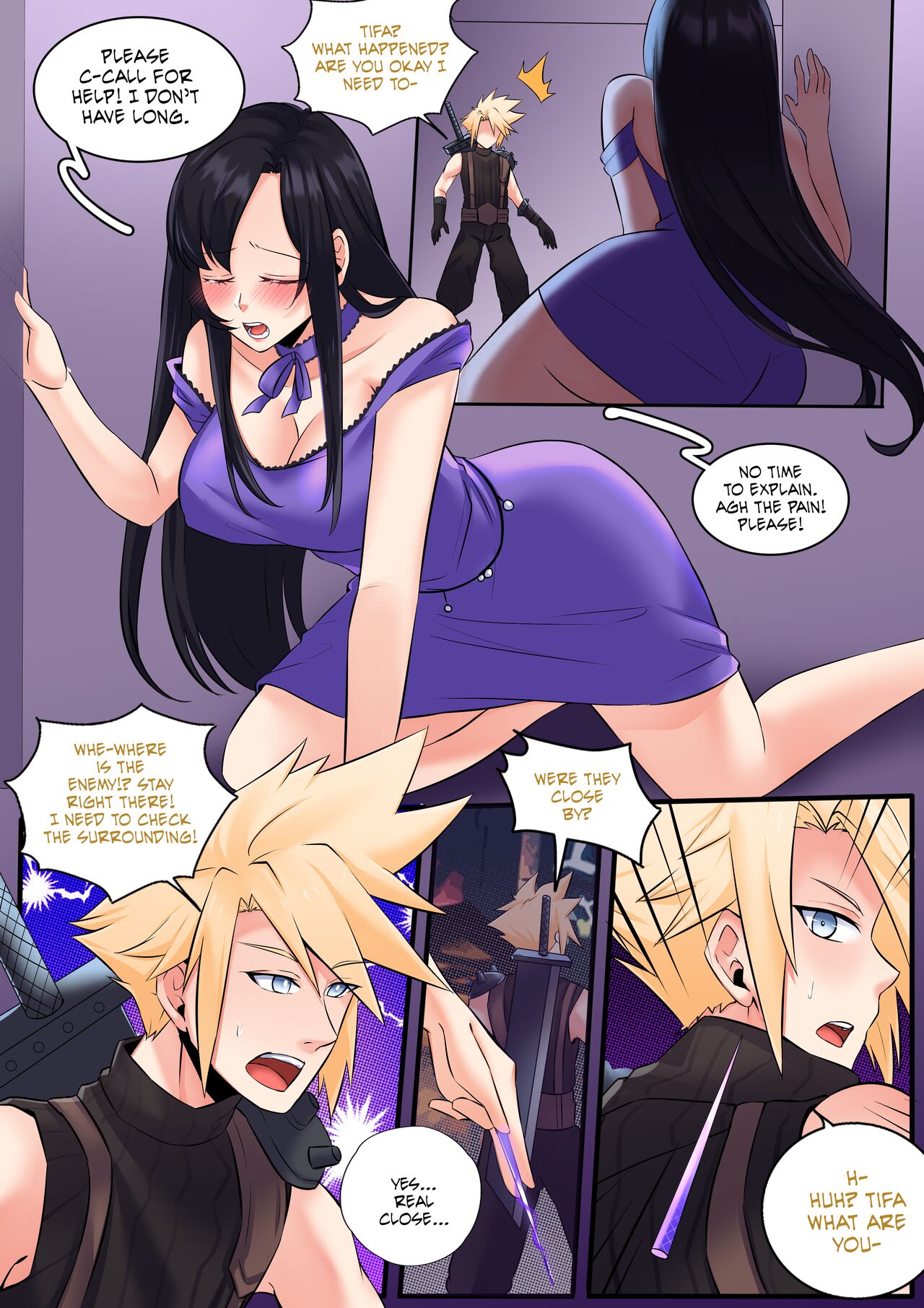 Final Fantasy 7: Honey Bee Inn page 5 full