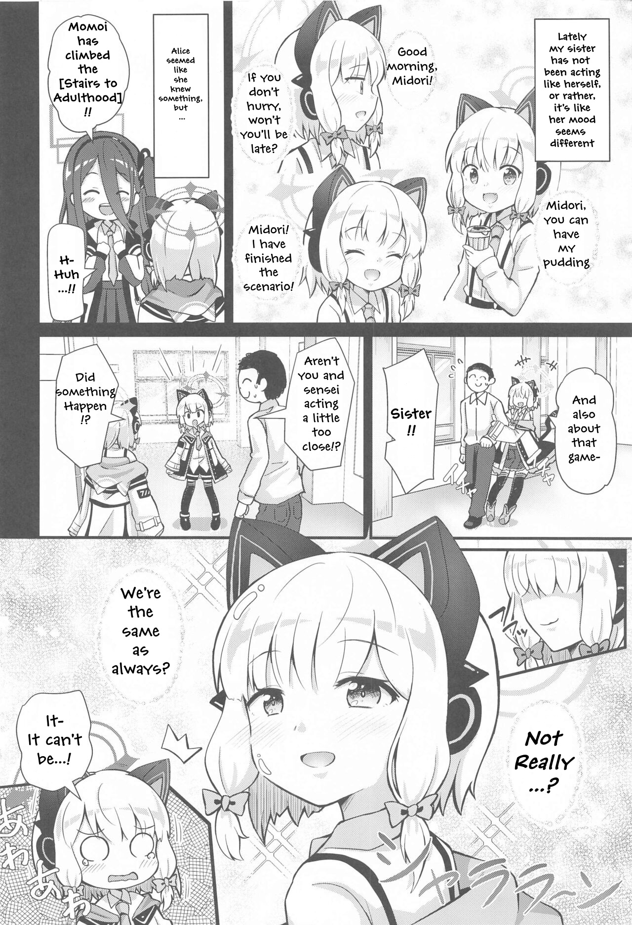 Midori to to Naisho no Renai ADV page 5 full