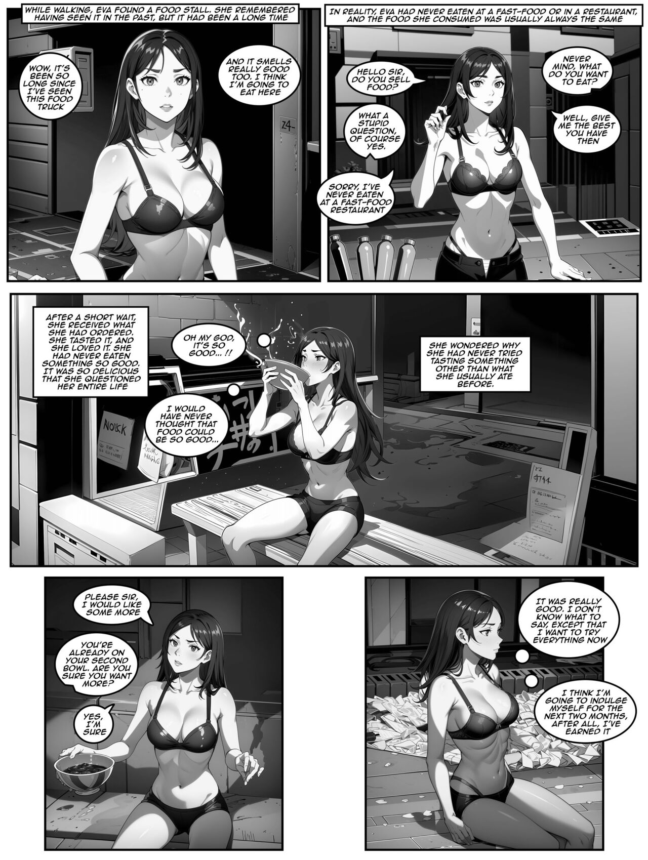 DeviantArt - Eva weight gain comic - page 2 full