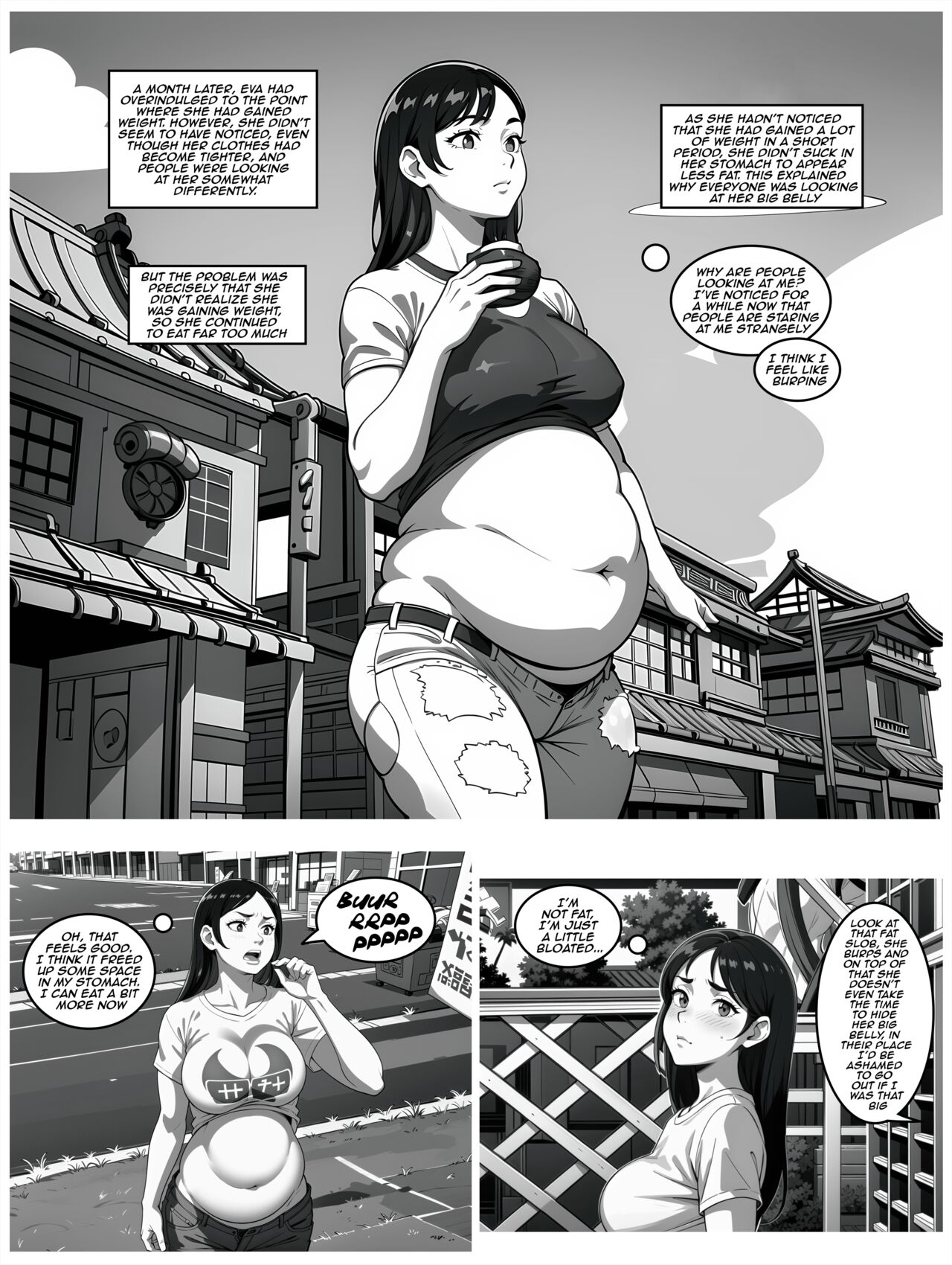 DeviantArt - Eva weight gain comic - page 3 full