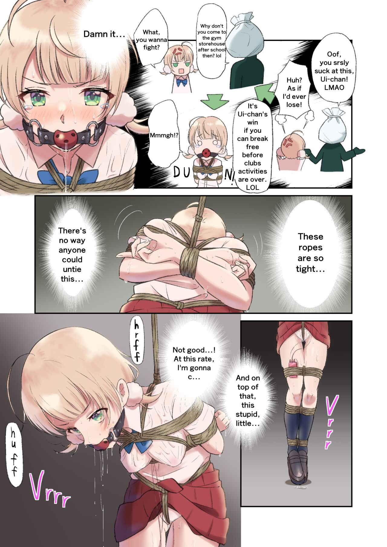 しぐれうﾚIローター責め漫画 page 7 full