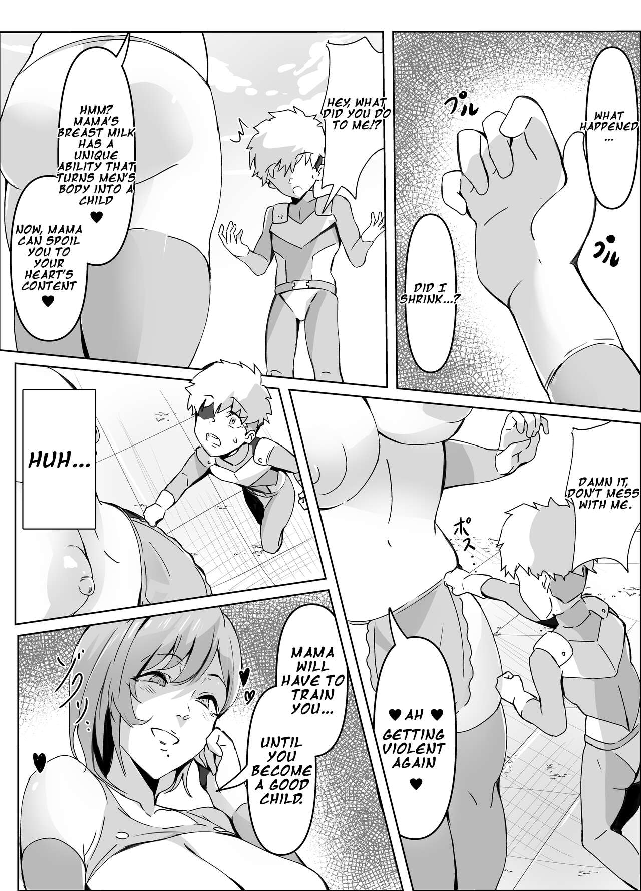 Squeezing Monster Mama page 9 full