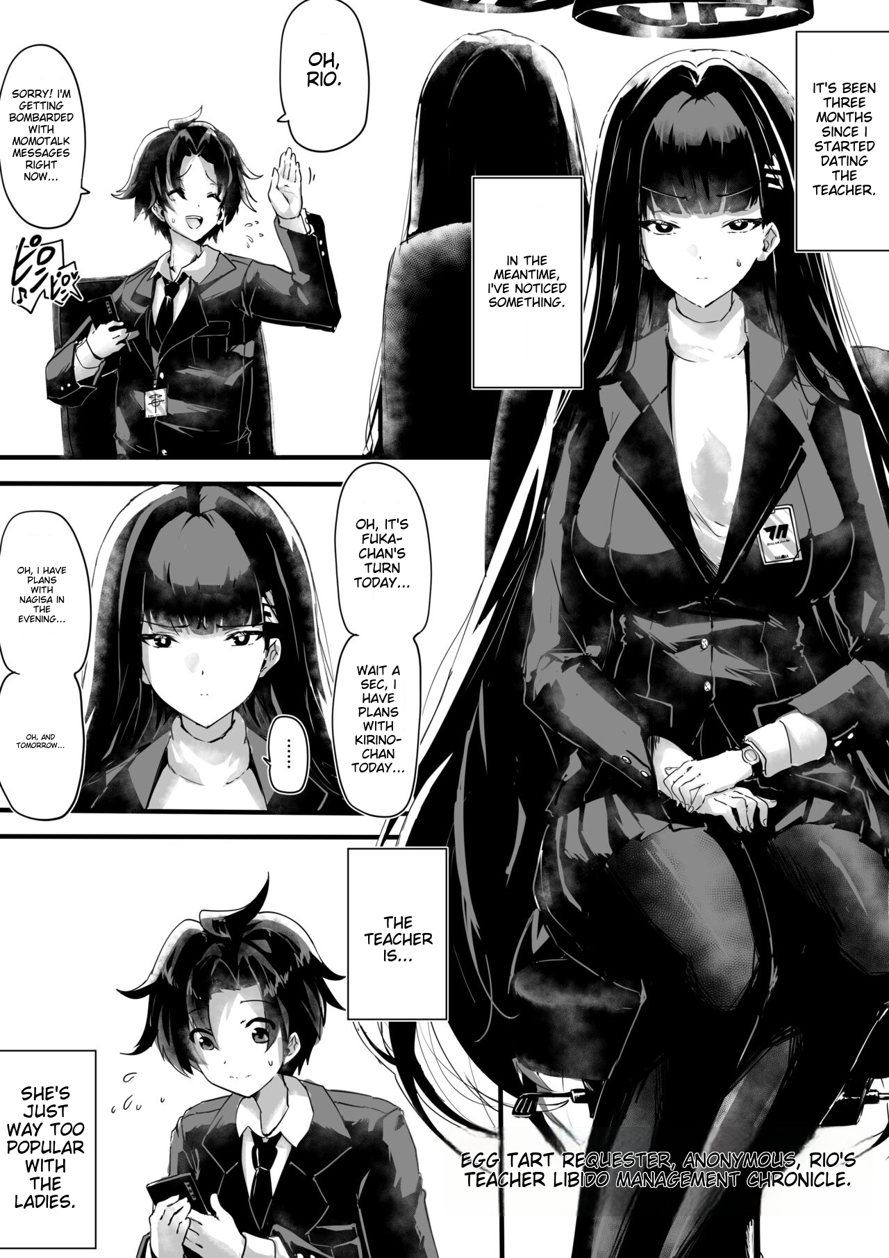 Rio-chan no Sensei Seiyoku Kanriki page 1 full