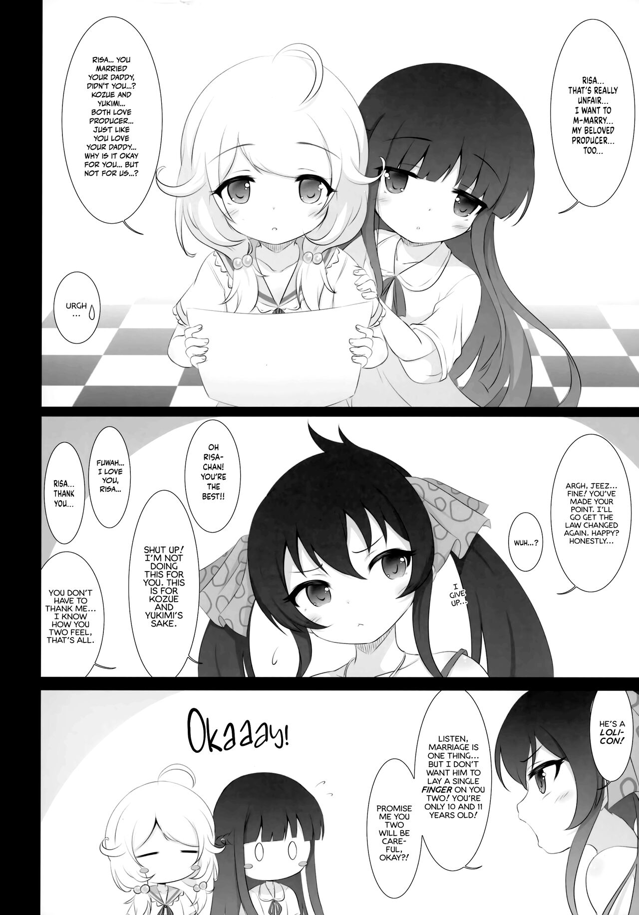 Yukimi to Kozue, Issho ni Iru to Dekichau Mono, Nani? | What Do You Get When You Put Producer, Yukimi And Kozue In A Room Together? page 5 full