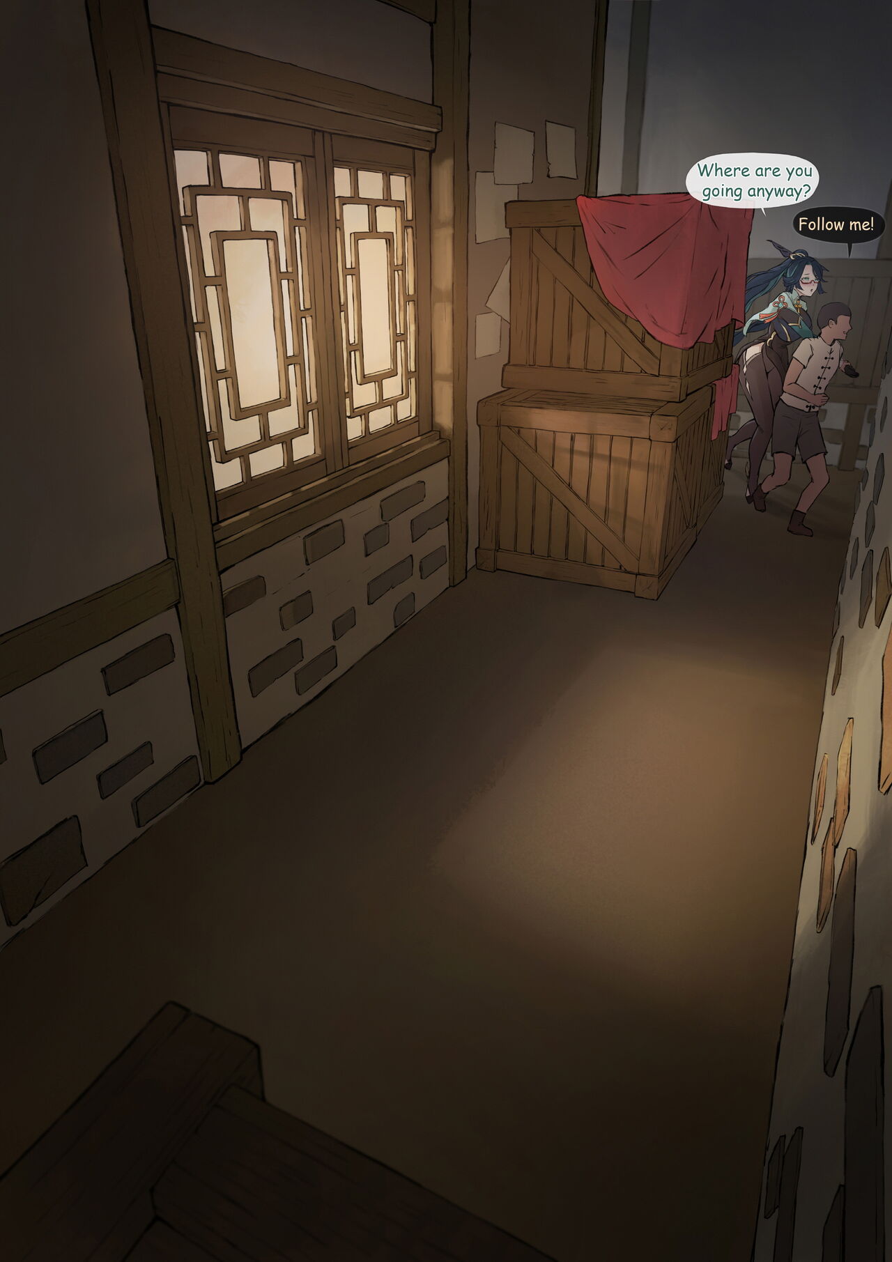 Xianyun - Back alley | 閑雲 - 后巷 page 1 full