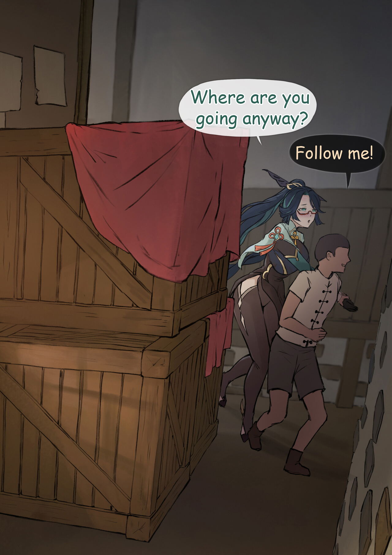 Xianyun - Back alley | 閑雲 - 后巷 page 8 full