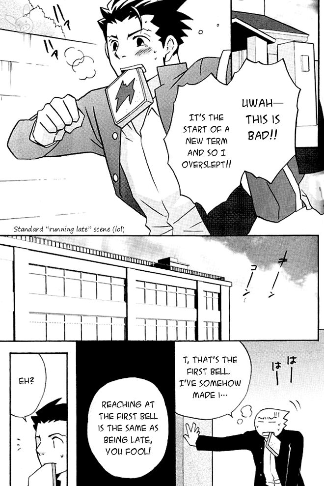 Ace Attorney DJ - HighSchool Bebop page 2 full