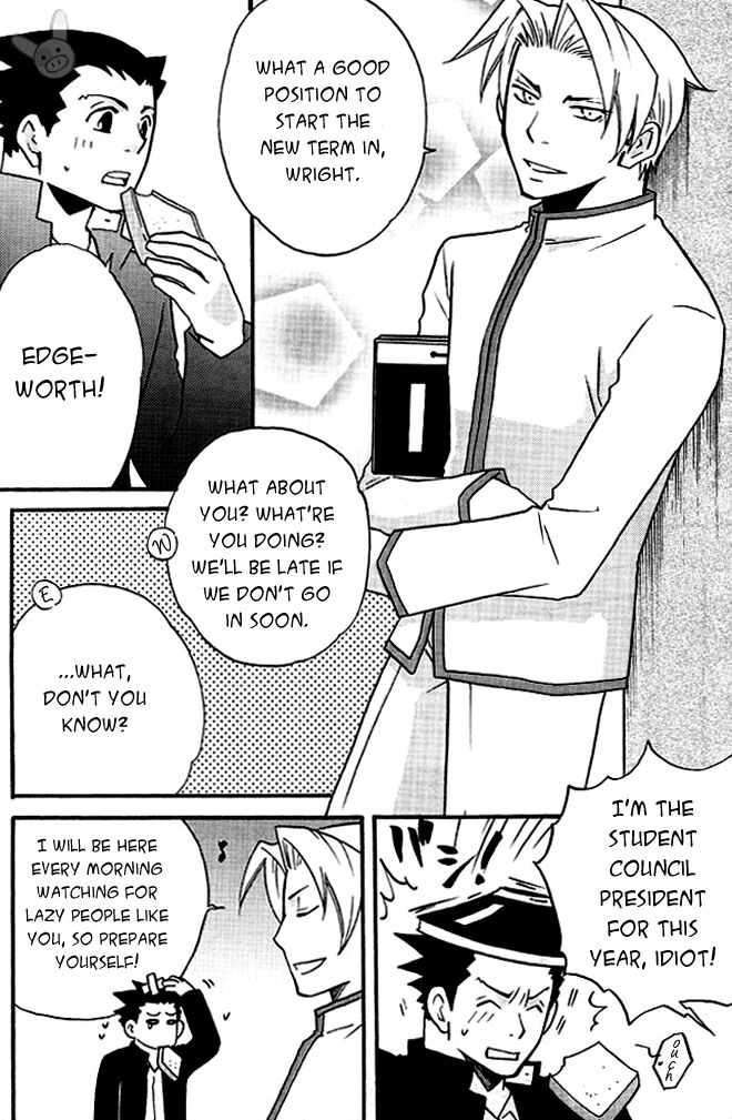 Ace Attorney DJ - HighSchool Bebop page 3 full