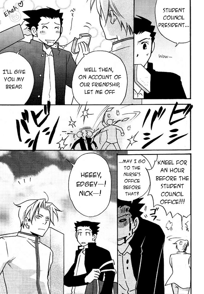 Ace Attorney DJ - HighSchool Bebop page 4 full