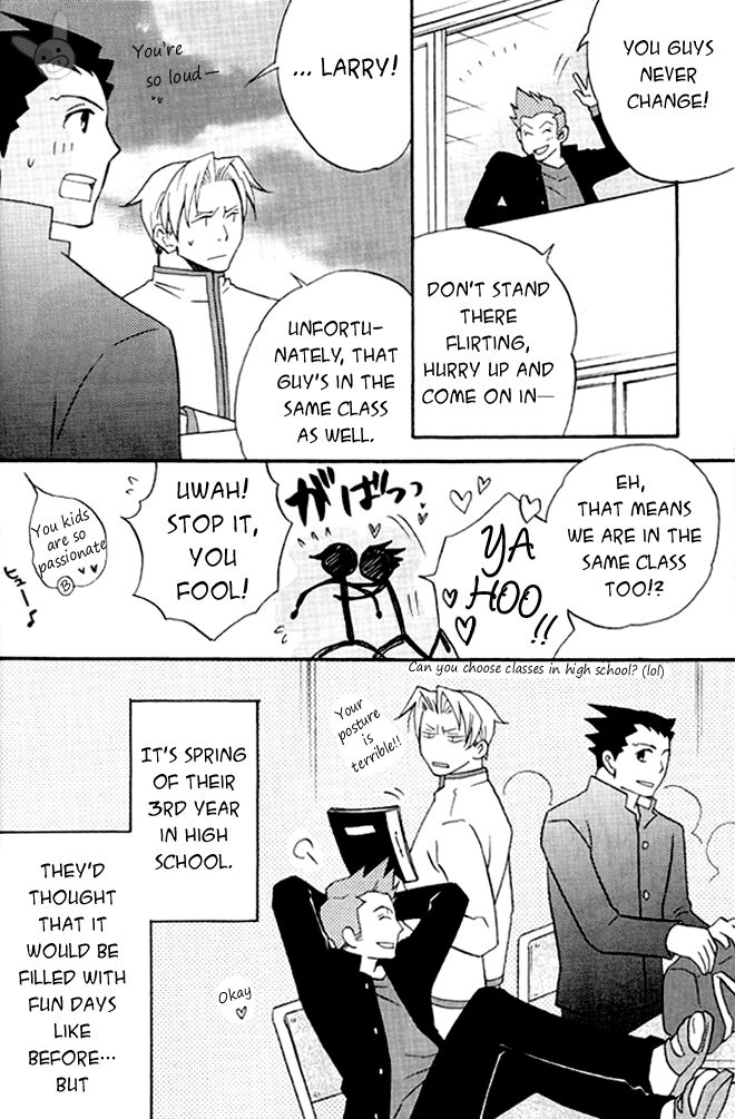 Ace Attorney DJ - HighSchool Bebop page 5 full