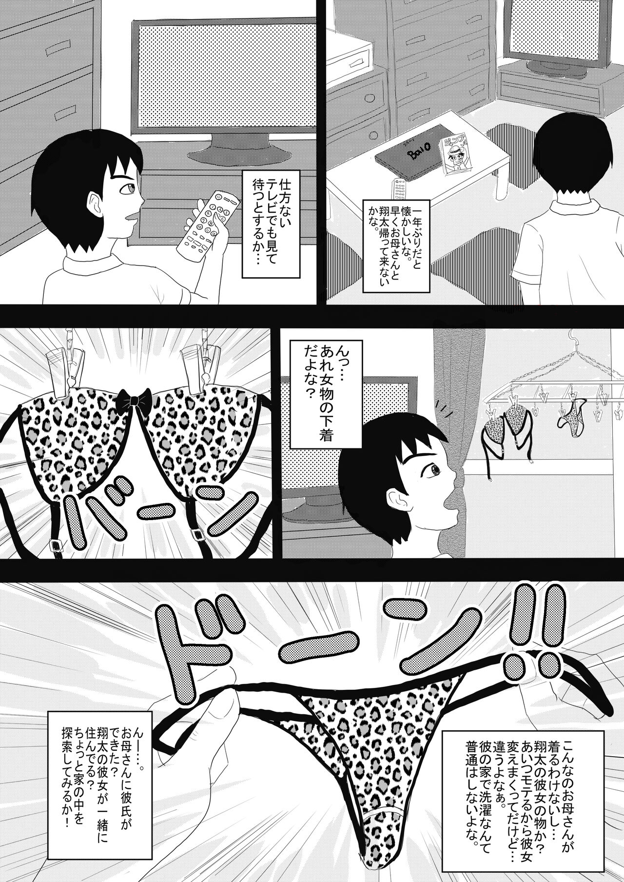 お母さんと弟がハメ撮りしてた page 2 full