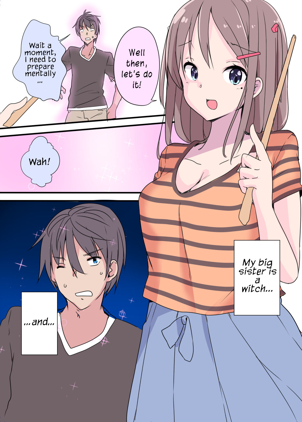 Majo no Ane  | My Big Sister, the Witch page 1 full