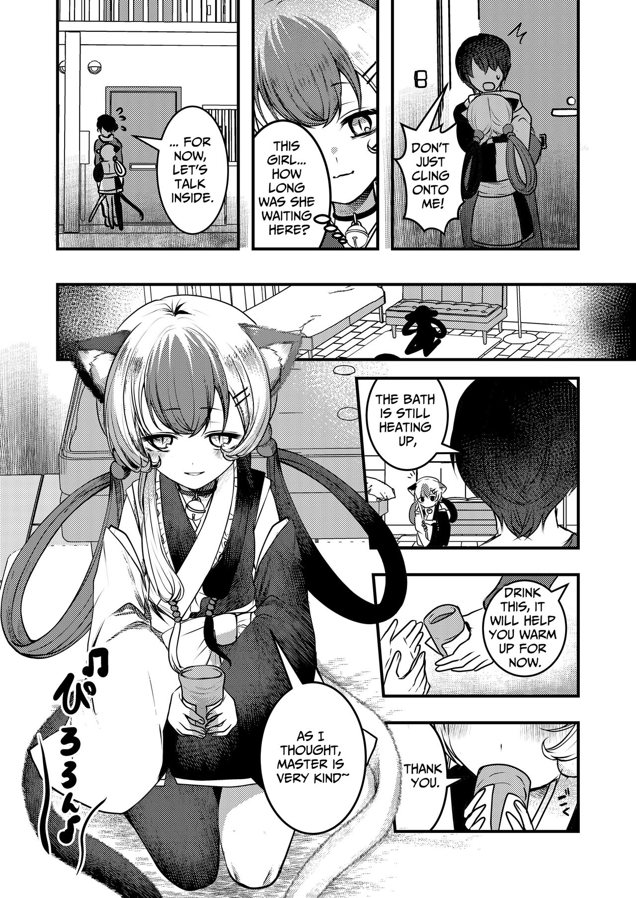 Yandere Youkai ~Tsuiseki Shitekuru Nekomata-chan Hen~ | Yandere Youkai ~Two-Tailed Cat In Pursuit~ page 3 full