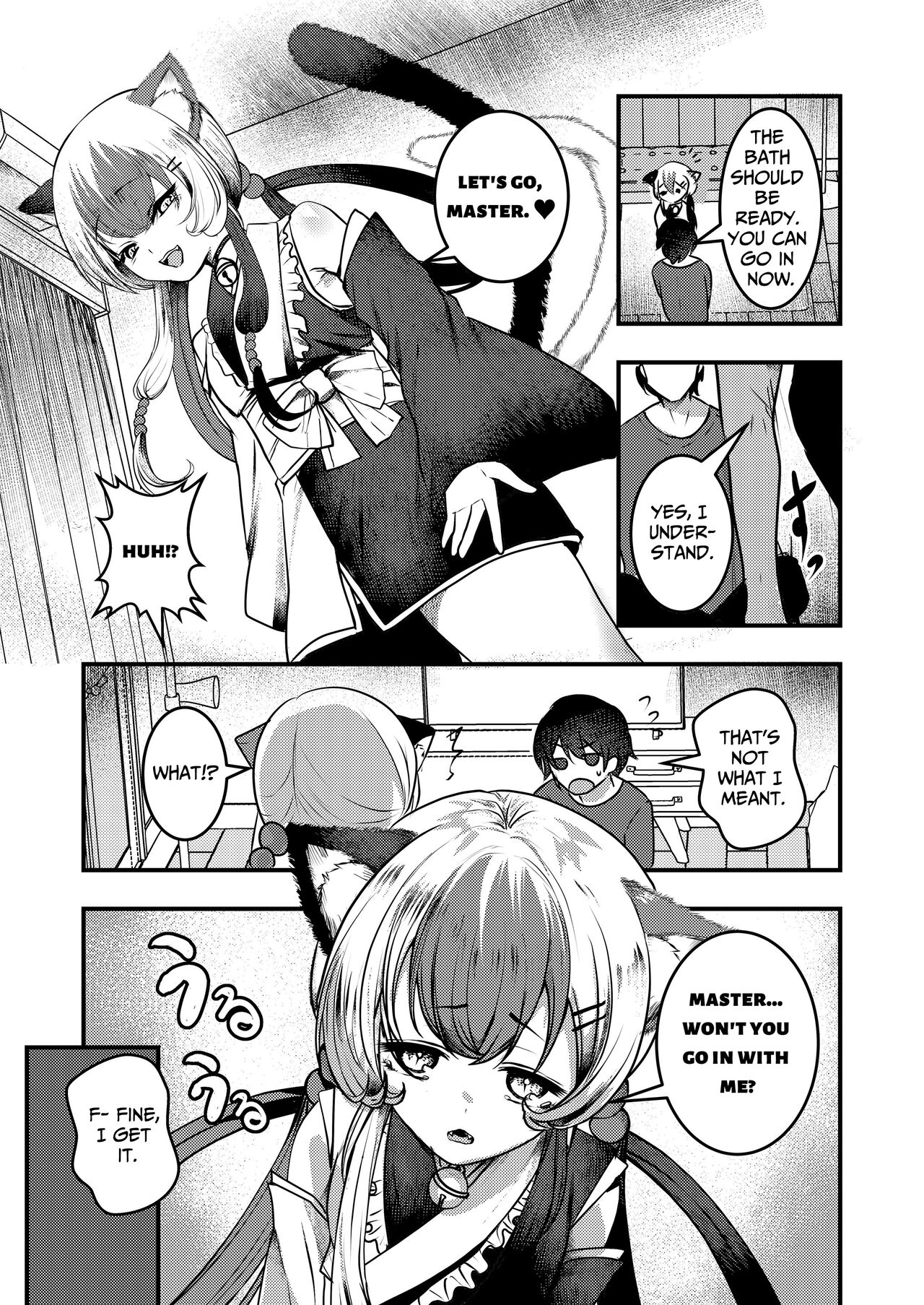 Yandere Youkai ~Tsuiseki Shitekuru Nekomata-chan Hen~ | Yandere Youkai ~Two-Tailed Cat In Pursuit~ page 4 full