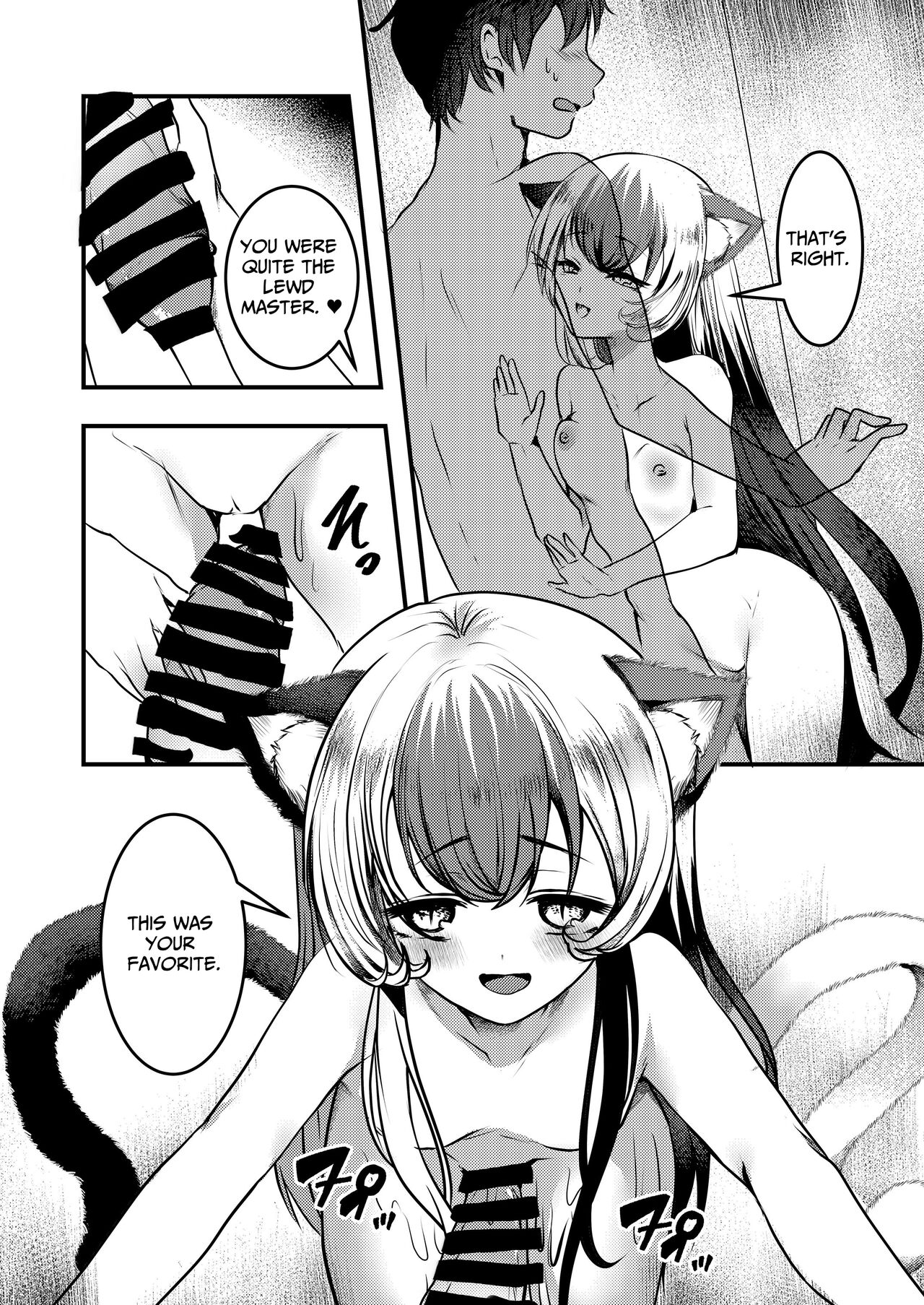 Yandere Youkai ~Tsuiseki Shitekuru Nekomata-chan Hen~ | Yandere Youkai ~Two-Tailed Cat In Pursuit~ page 7 full