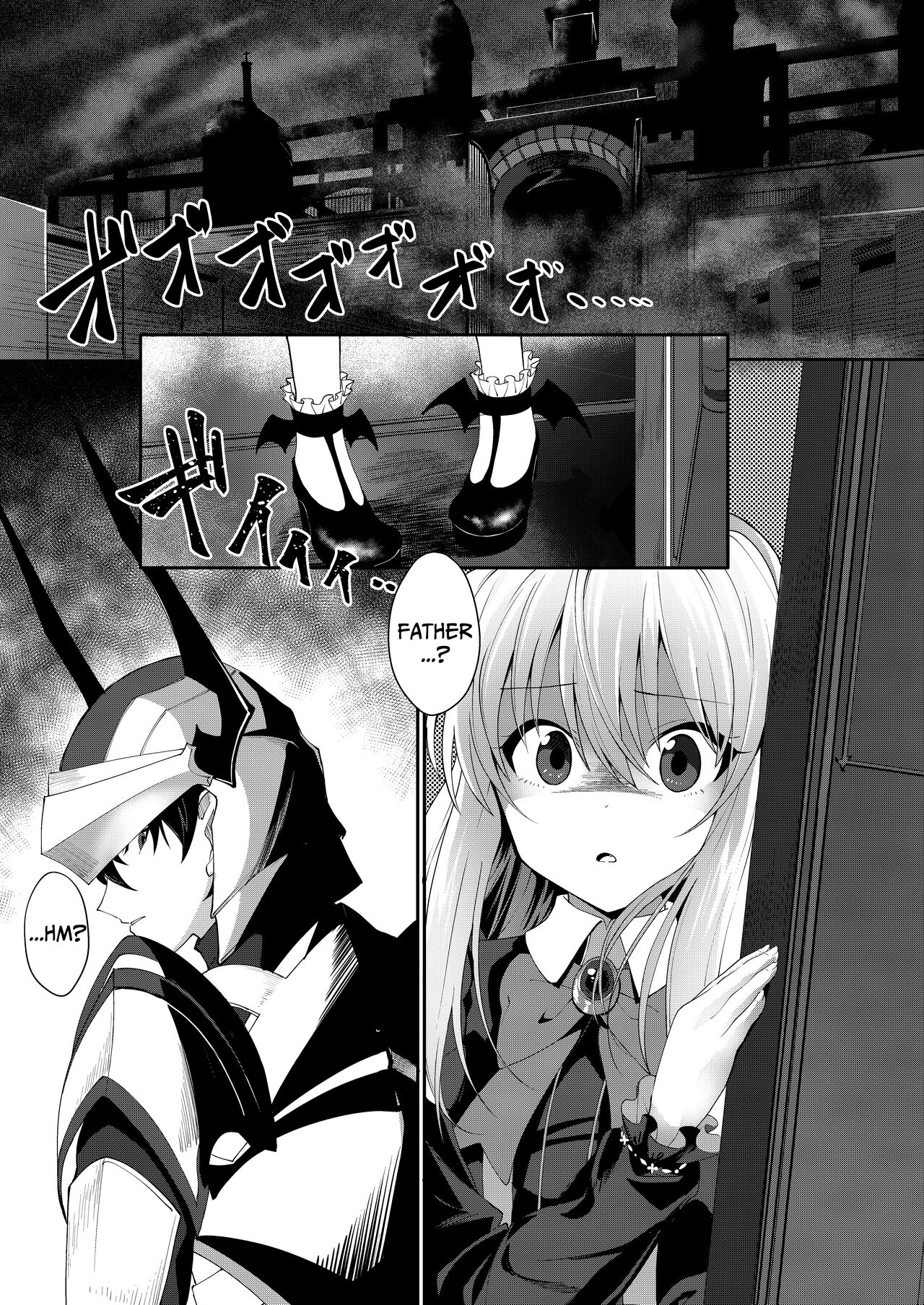 Yuusha no Dorei Inmon ga Maou no Musume o Youshanaku Osou! | The Hero's Servitude Crest Mercilessly Assails The Demon Lord's Daughter! page 3 full