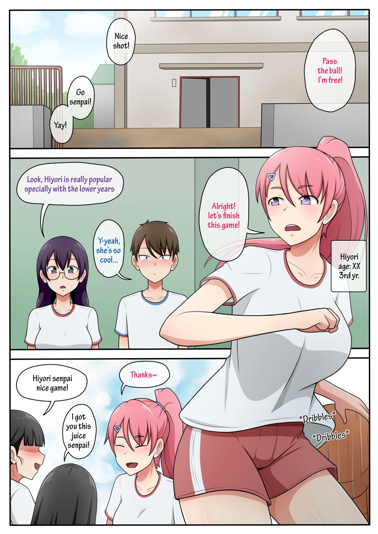Hiyori is very helpful! page 4 full