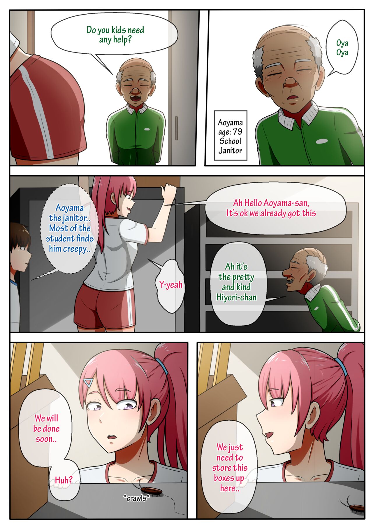 Hiyori is very helpful! page 8 full