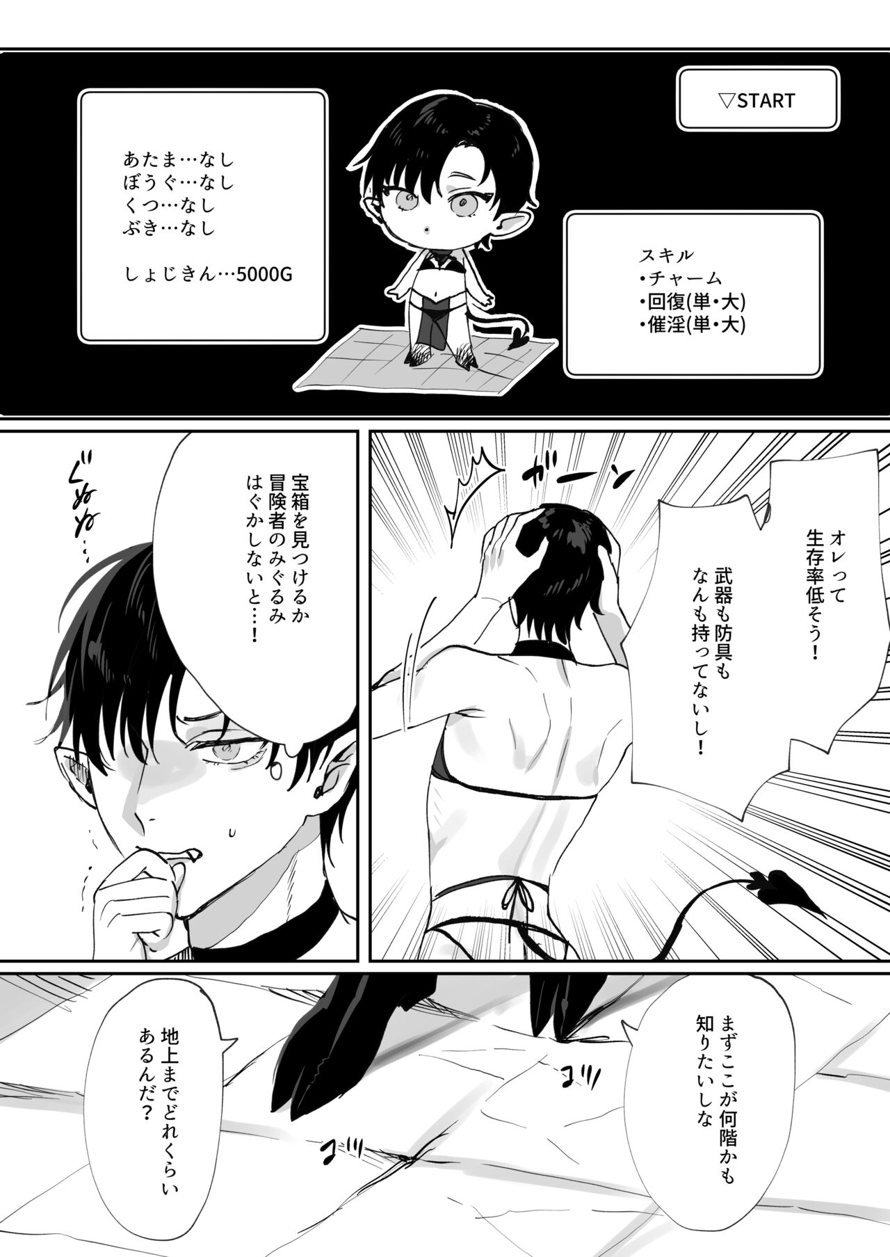 Tensei shitara erotorappudanjon no inma ni nattetakedo akarui i sekai seikatsu o mezashite chijou ni demasu page 6 full