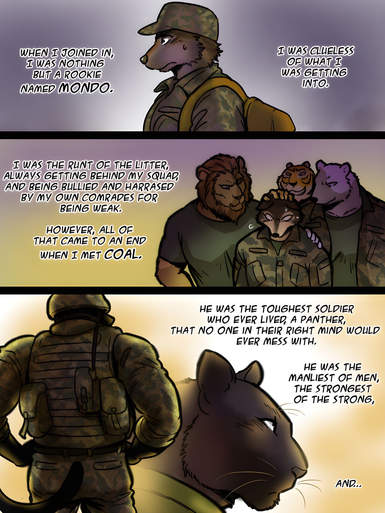 Brother in arms 1  & 2 + Secret Midnight Training HR  + Scraps page 4 full