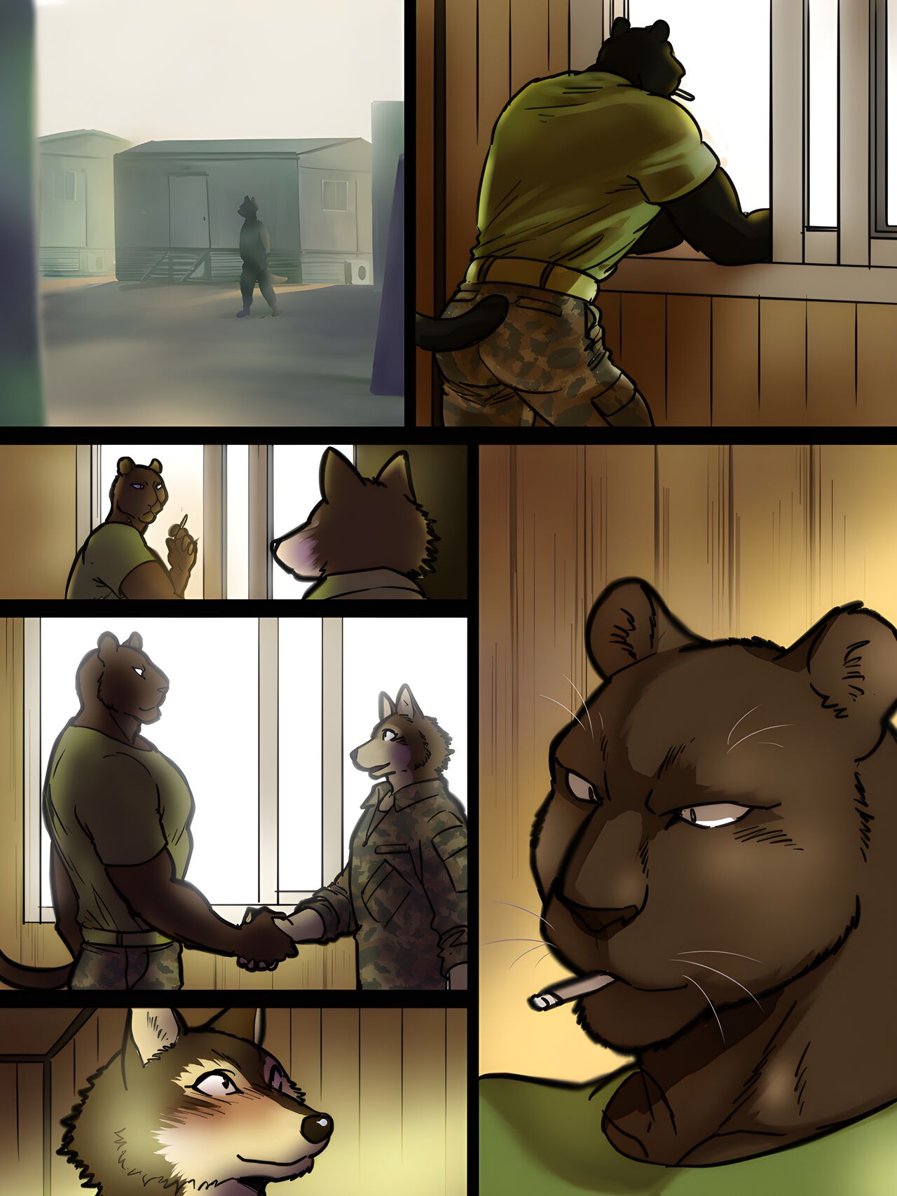 Brother in arms 1  & 2 + Secret Midnight Training HR  + Scraps page 5 full