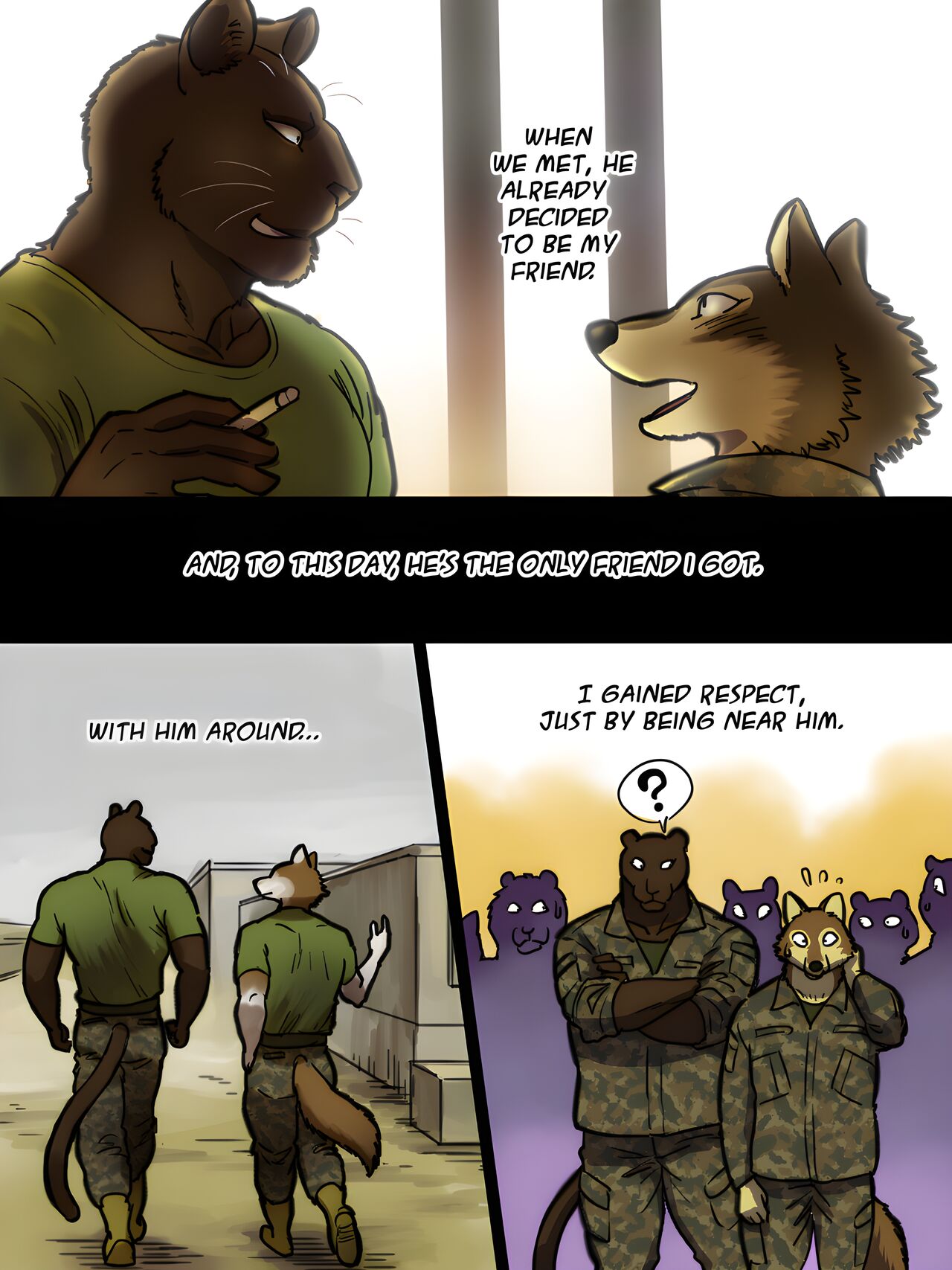 Brother in arms 1  & 2 + Secret Midnight Training HR  + Scraps page 6 full
