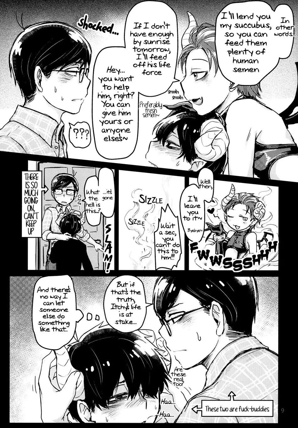 OVERFLOW CREAMPIE page 9 full