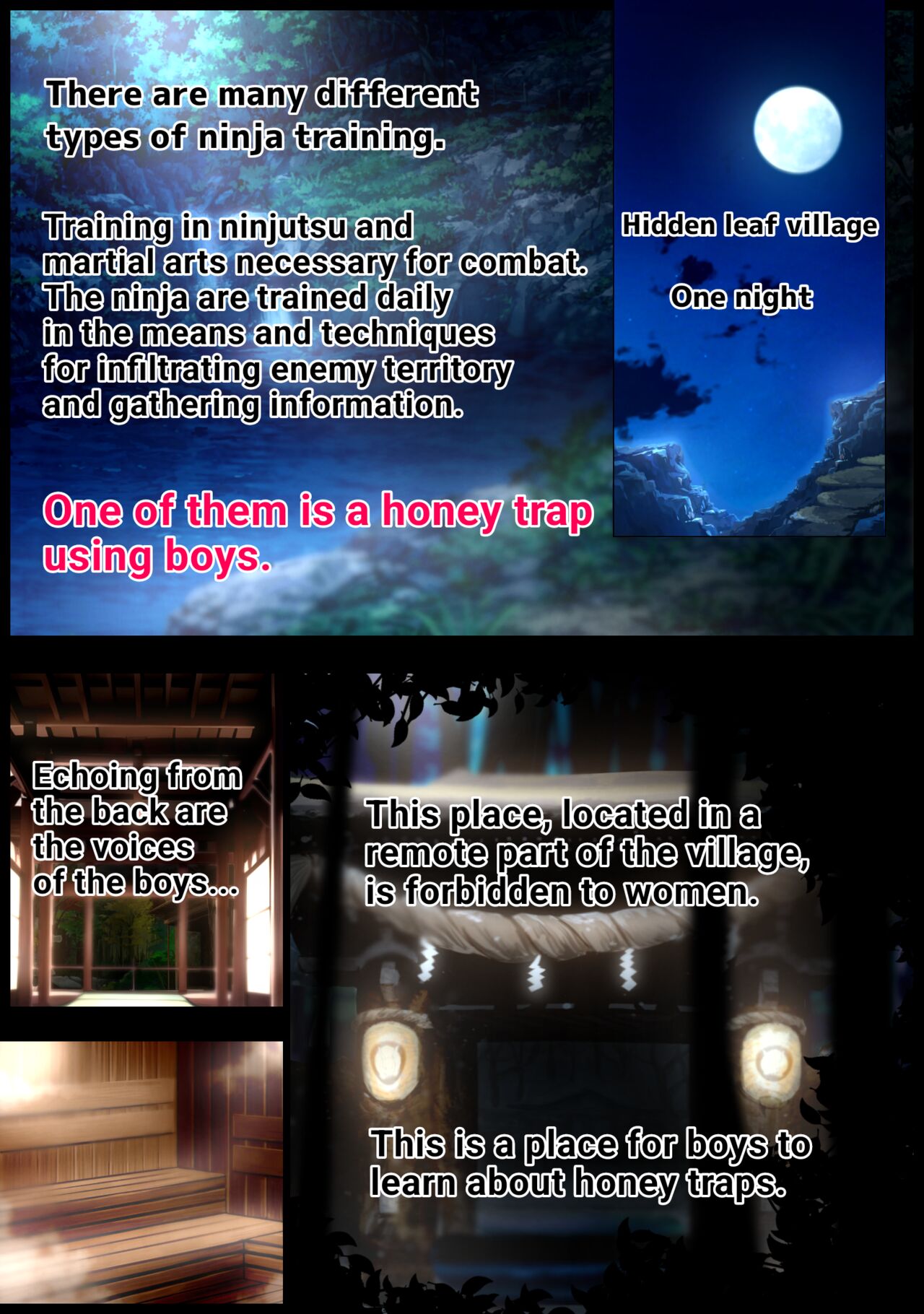 Lewd boy ninja's perverted picture scroll page 4 full