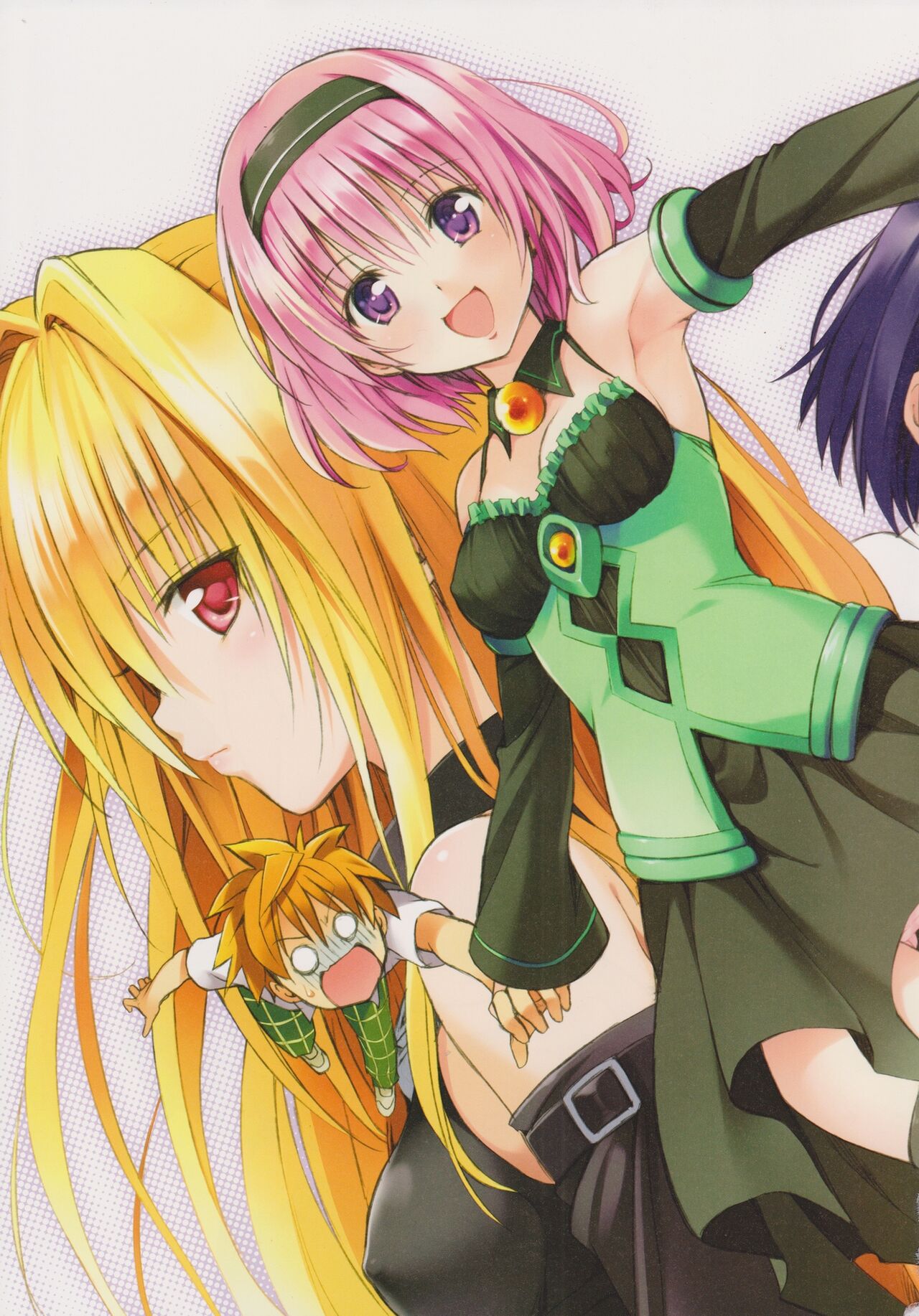 To Love-Ru Trouble manga fanservice compilation FULL COLOR page 7 full
