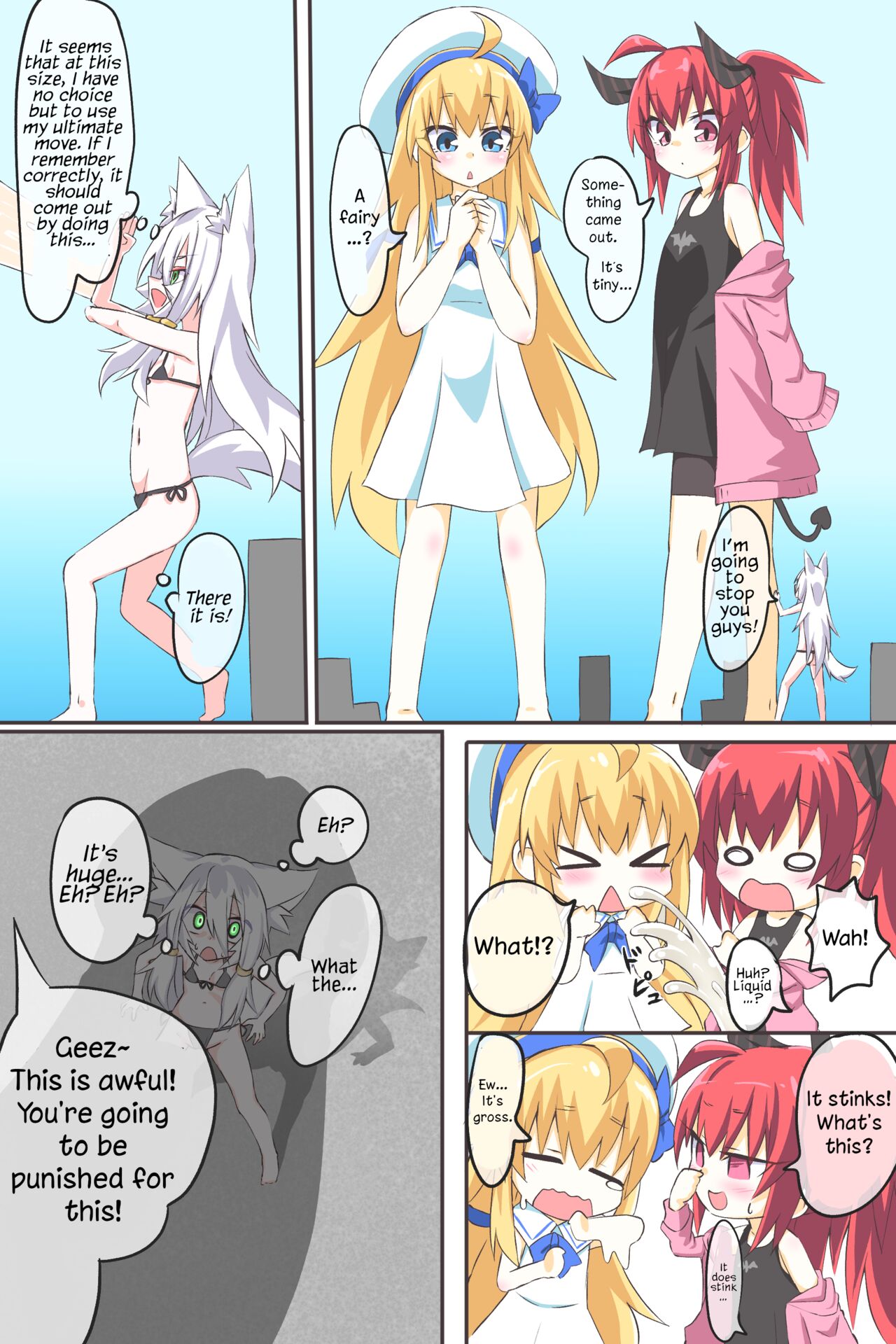 Dai 3-wa "Kiken na Futanari Chou Kyokon wa Nemurenai" | Episode 3 "The Dangerous Futanari Super Huge Cock Won’t Sleep" page 10 full