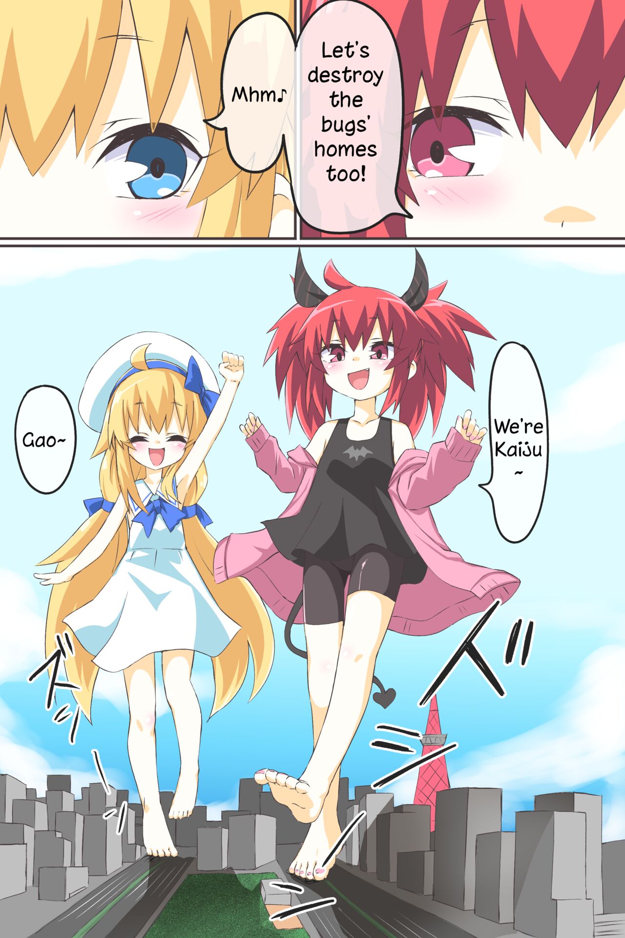 Dai 3-wa "Kiken na Futanari Chou Kyokon wa Nemurenai" | Episode 3 "The Dangerous Futanari Super Huge Cock Won’t Sleep" page 7 full