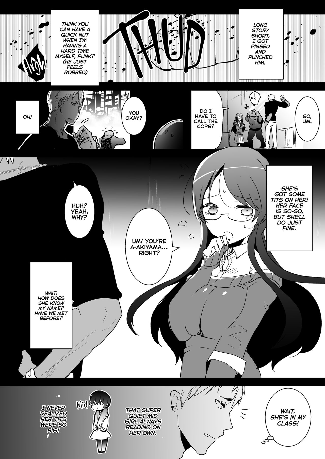 Remember That Time I Rescued My Quiet Classmate and Went for a Quickie but Then Fell in Love With Futa Cock? page 3 full