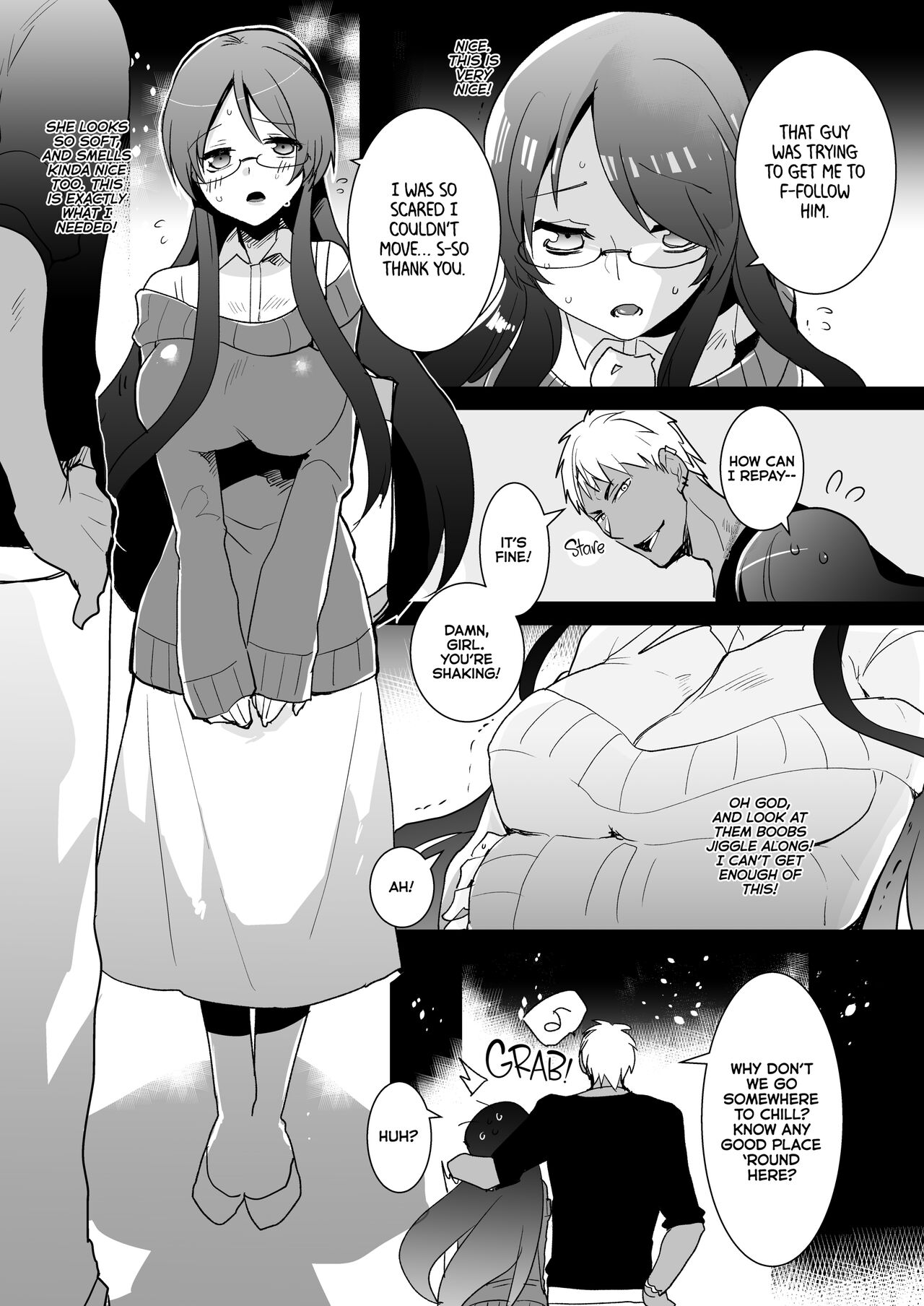 Remember That Time I Rescued My Quiet Classmate and Went for a Quickie but Then Fell in Love With Futa Cock? page 4 full