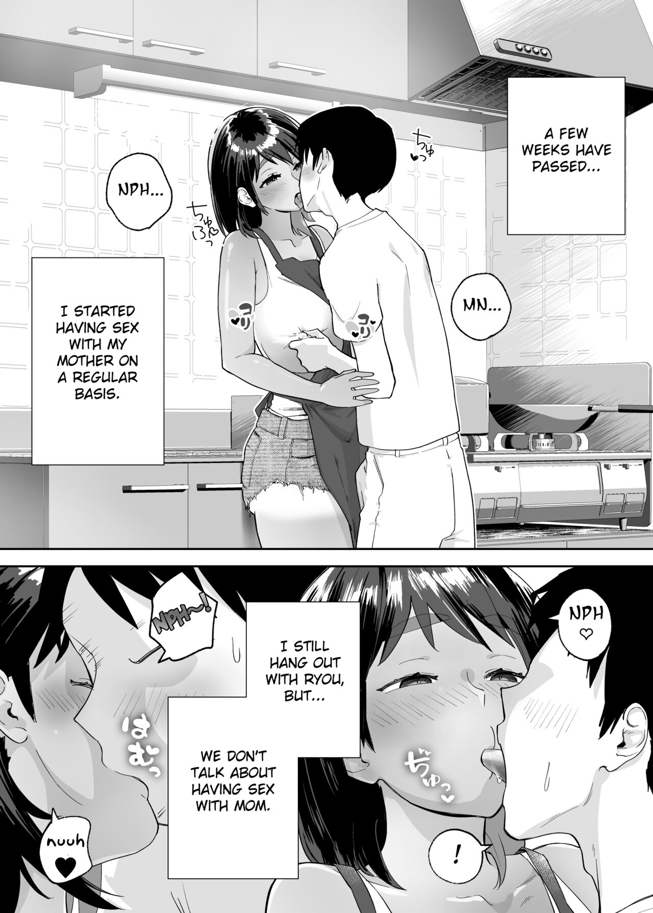 Hitotsu Yane no Shita de Kaa-san ga Netorare Teru~Tomo Chin ni Ochita Haha to Sore ni Mezameru Ore 2~ page 3 full