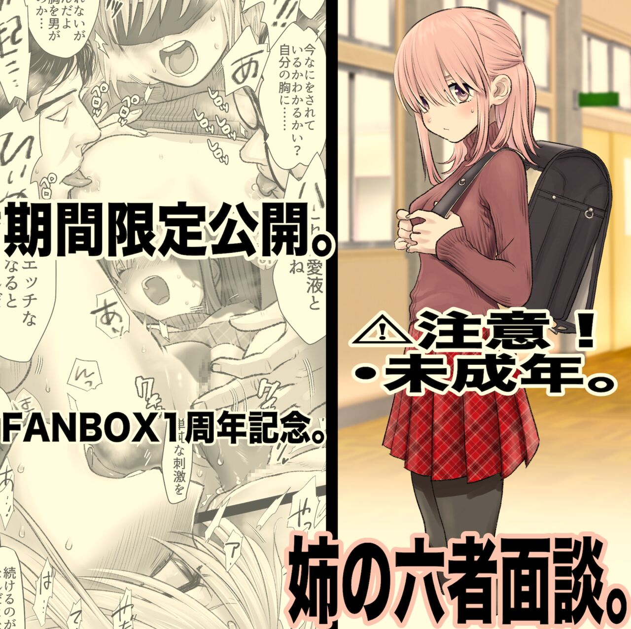 【期間限定】姉の六者面談 page 1 full