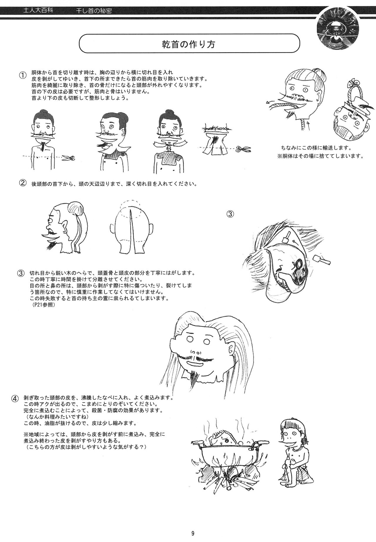 Aborigine Encyclopedia The Secrets of Shrunken Heads page 9 full
