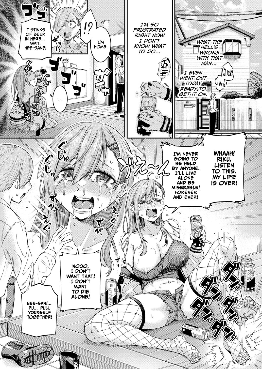 Nagachichi Ponkotsu Onee-chan wa Otouto to Pakoritai | Big Sister With Drooping Tits Wants to Fuck Her Little Brother page 2 full