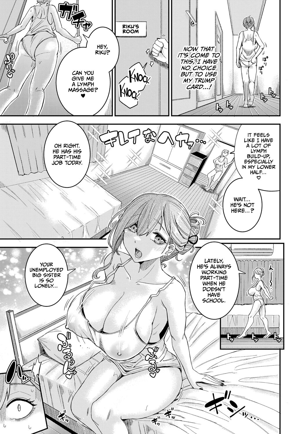 Nagachichi Ponkotsu Onee-chan wa Otouto to Pakoritai | Big Sister With Drooping Tits Wants to Fuck Her Little Brother page 7 full