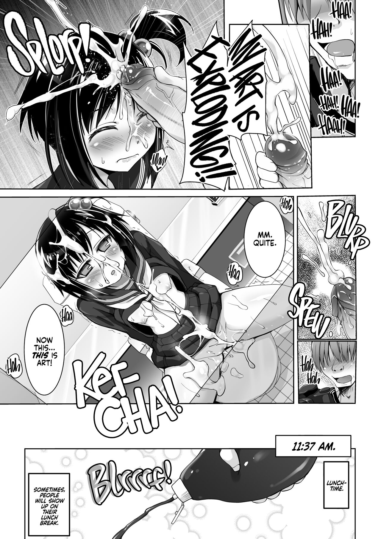 Gyouretsu no Dekiru Nikubenki Rinkanjo -MasPet Hanako-san-  | This Sexy Cumdump's So Popular, She's Got Men Lining up to Use Her! page 8 full