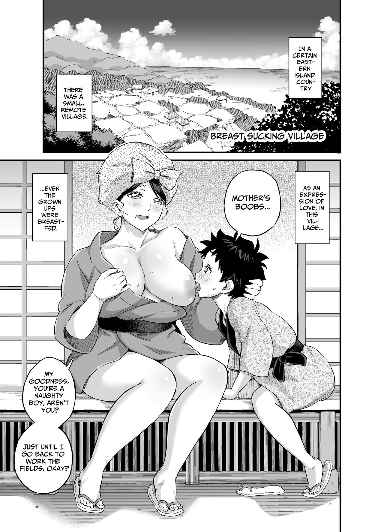 Chichi o Suwaseru Mura -Breast Sucking Village- page 2 full