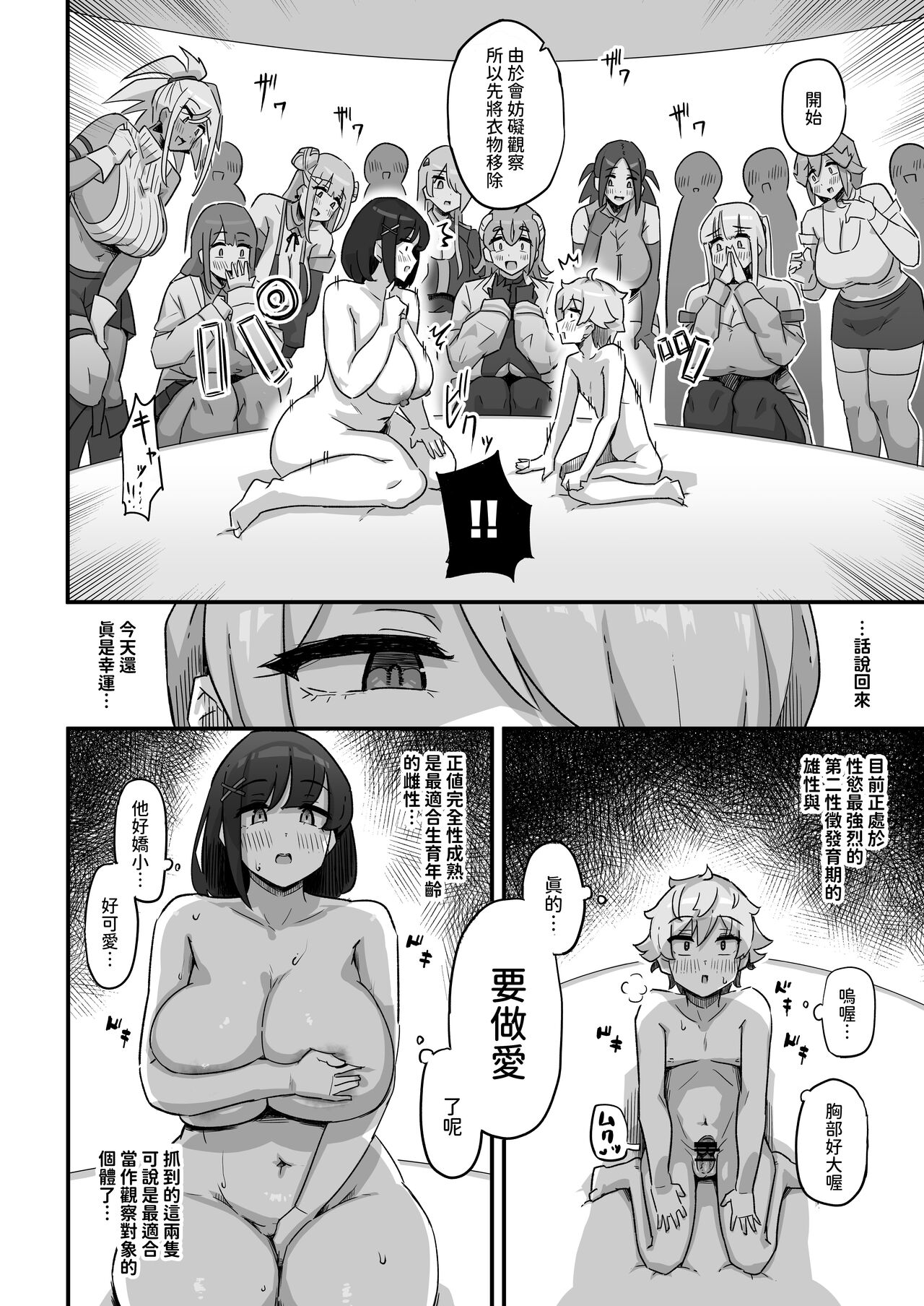 今日の授業は、地球人の繁殖活動の観察です。  中文翻譯 page 9 full