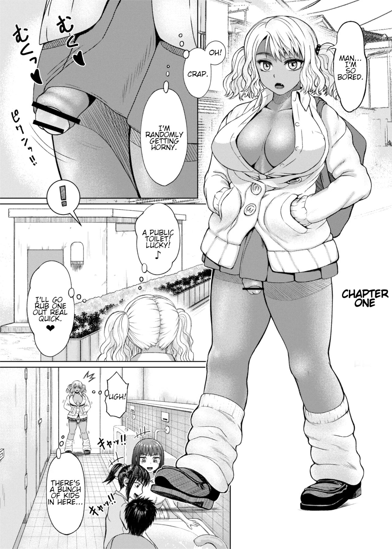Futanari Bitch Gal wa Suki desu ka? Arc 1 page 2 full