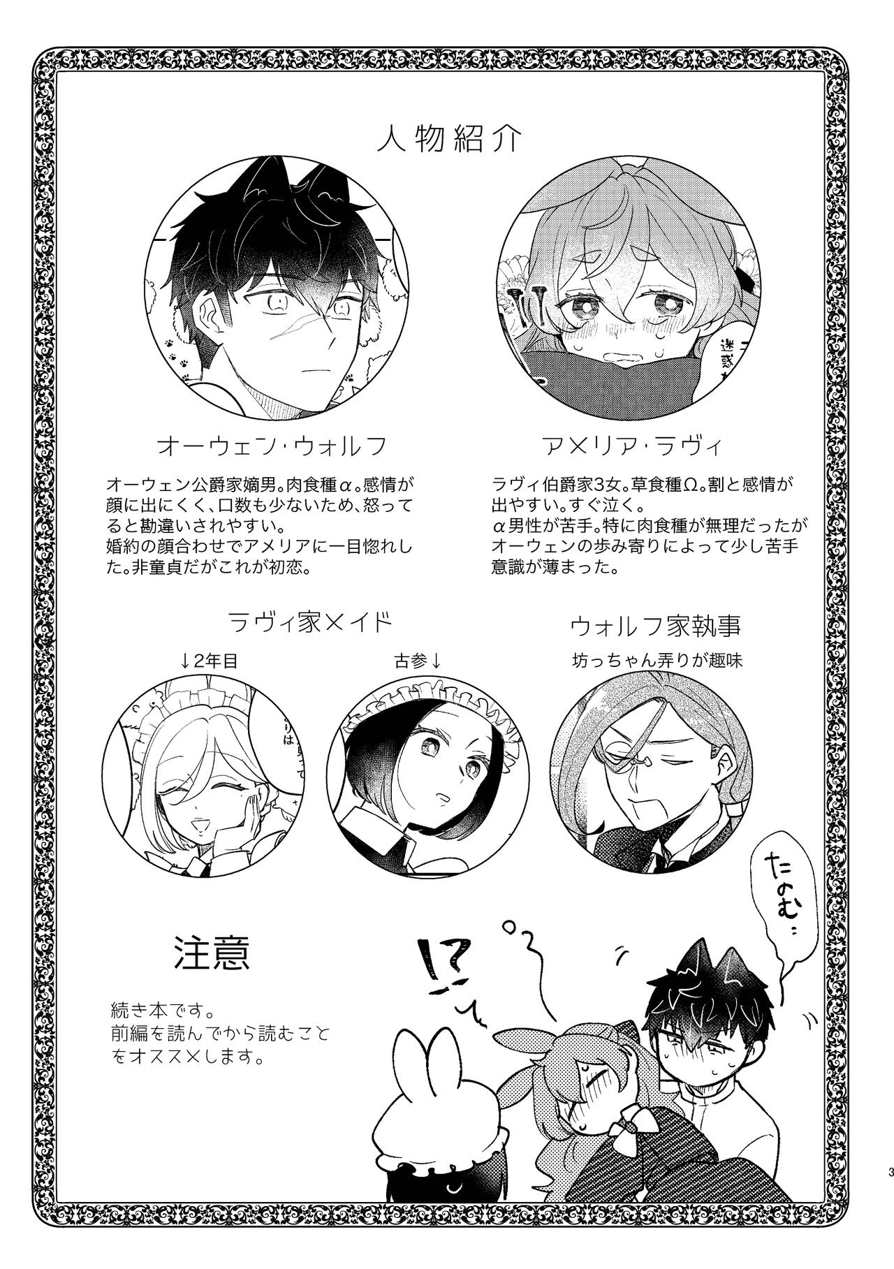 Usagi Reijou to Ookami Reisoku page 3 full