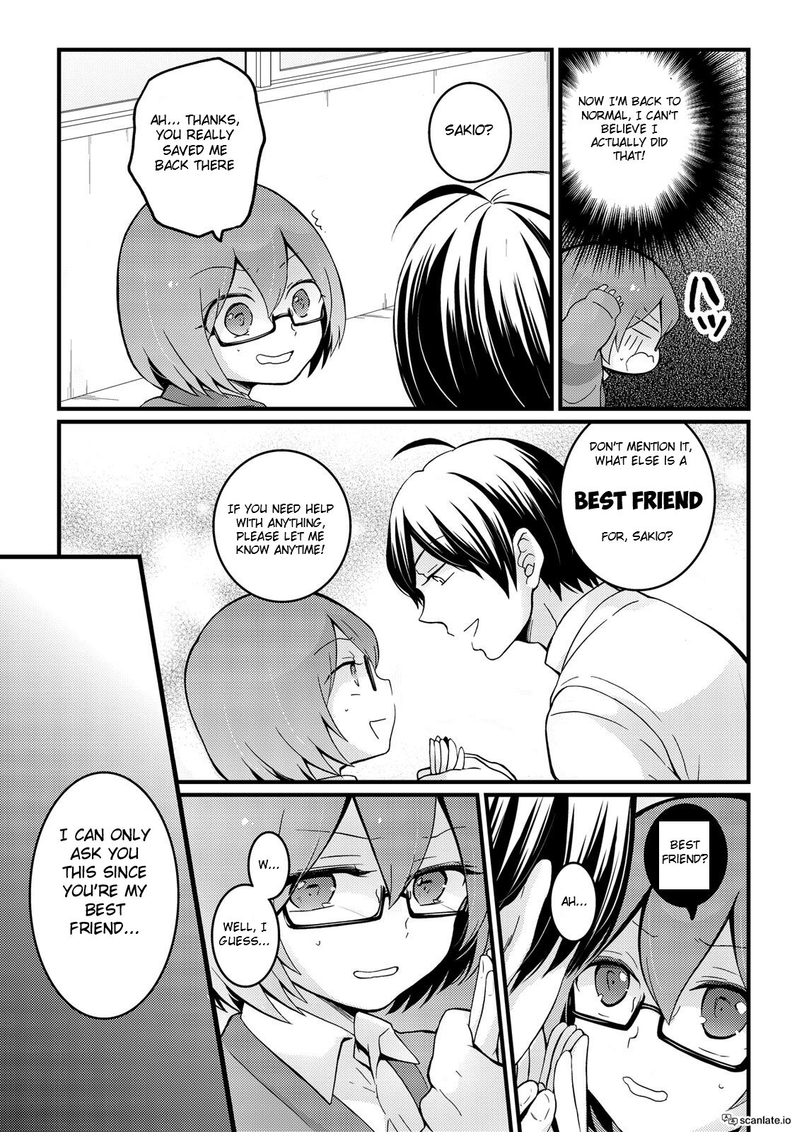 Totsuzen Onnanoko ni Natta node, Ore no Oppai Monde mimasen ka? 12 page 9 full