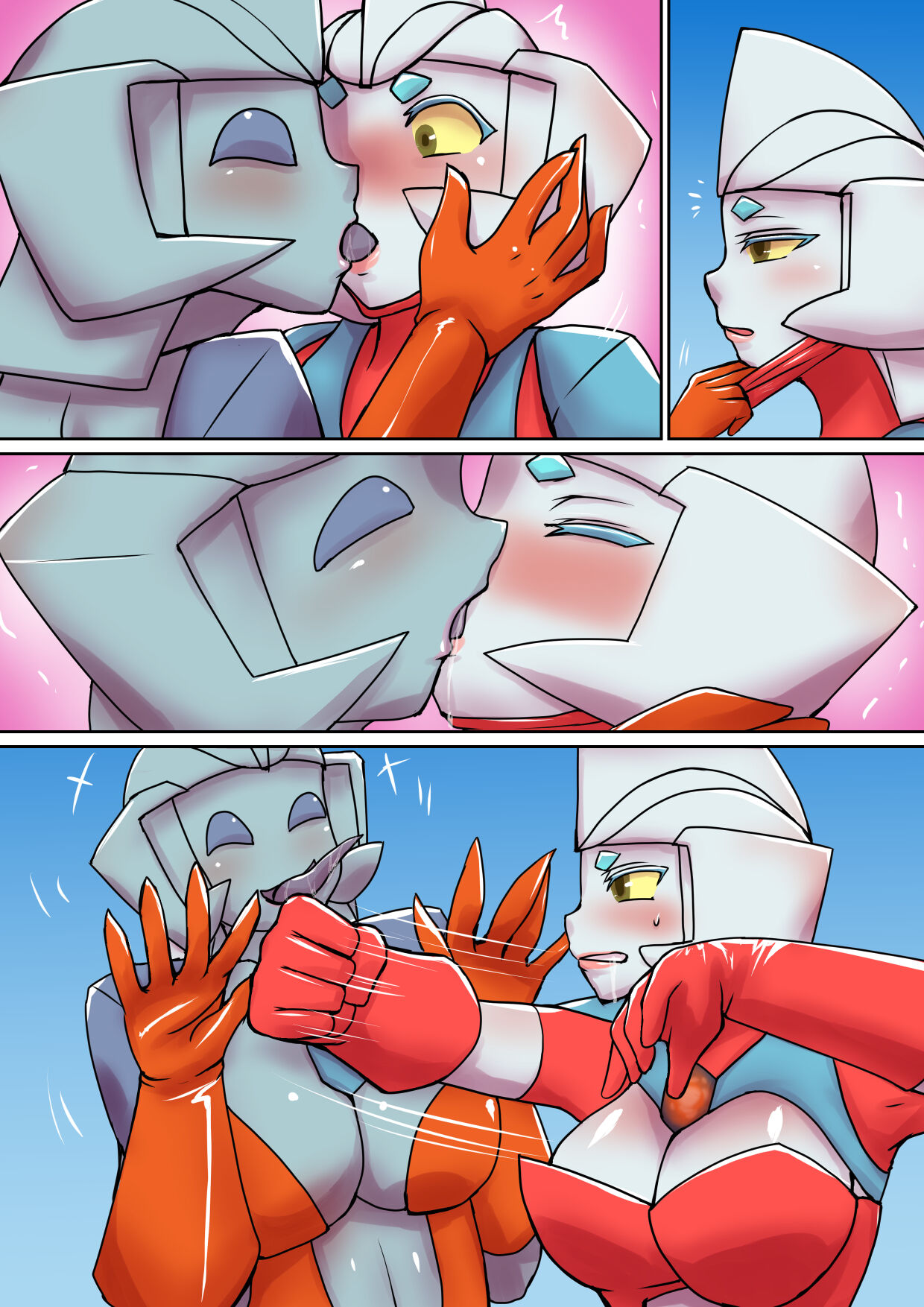 Tokusatsu Heroine Series - Rusty Comet Ch. 5 ontex page 8 full